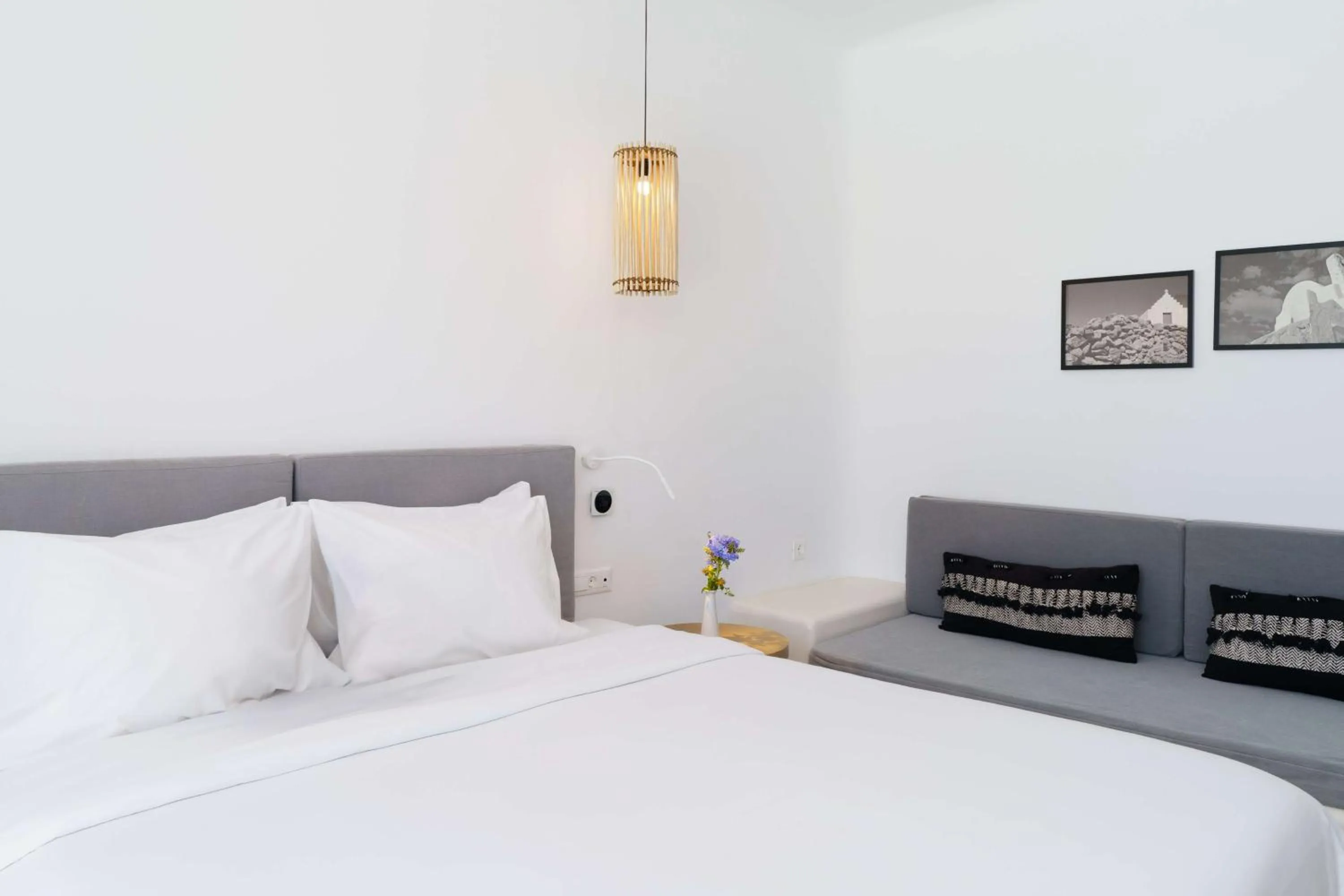 Photo of the whole room, Bed in Radisson Blu Euphoria Resort, Mykonos