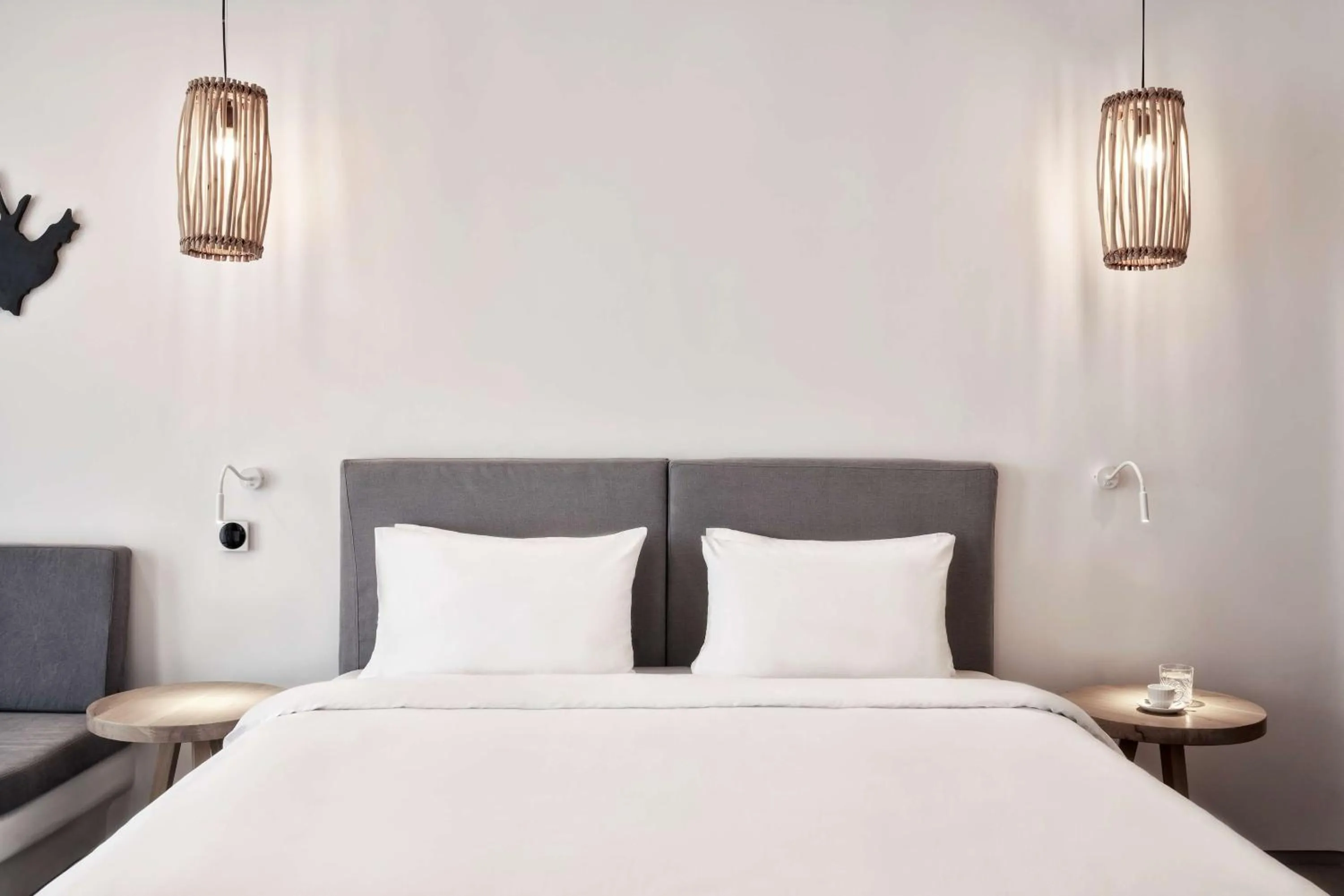 Photo of the whole room, Bed in Radisson Blu Euphoria Resort, Mykonos