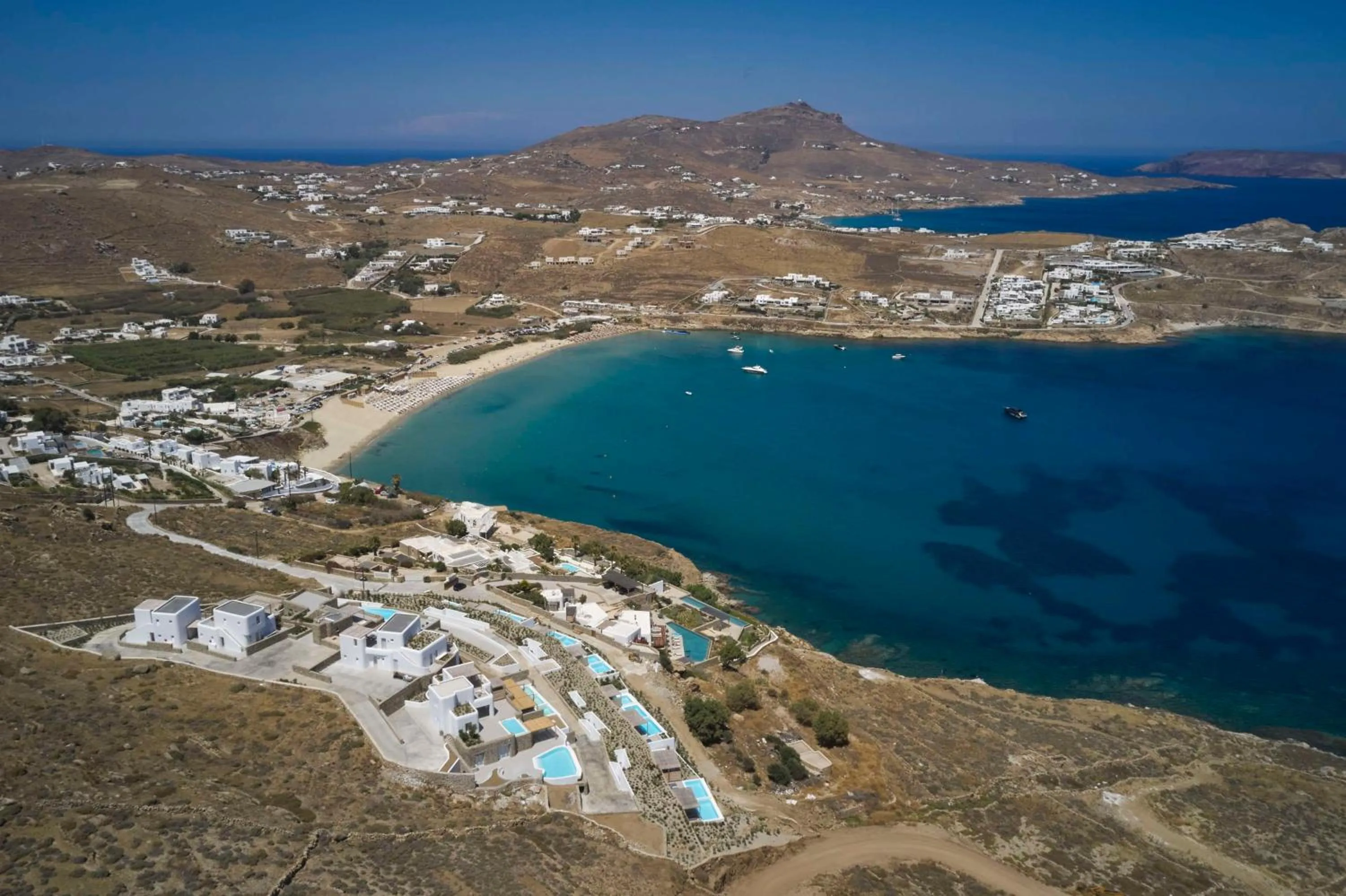 Property building in Radisson Blu Euphoria Resort, Mykonos