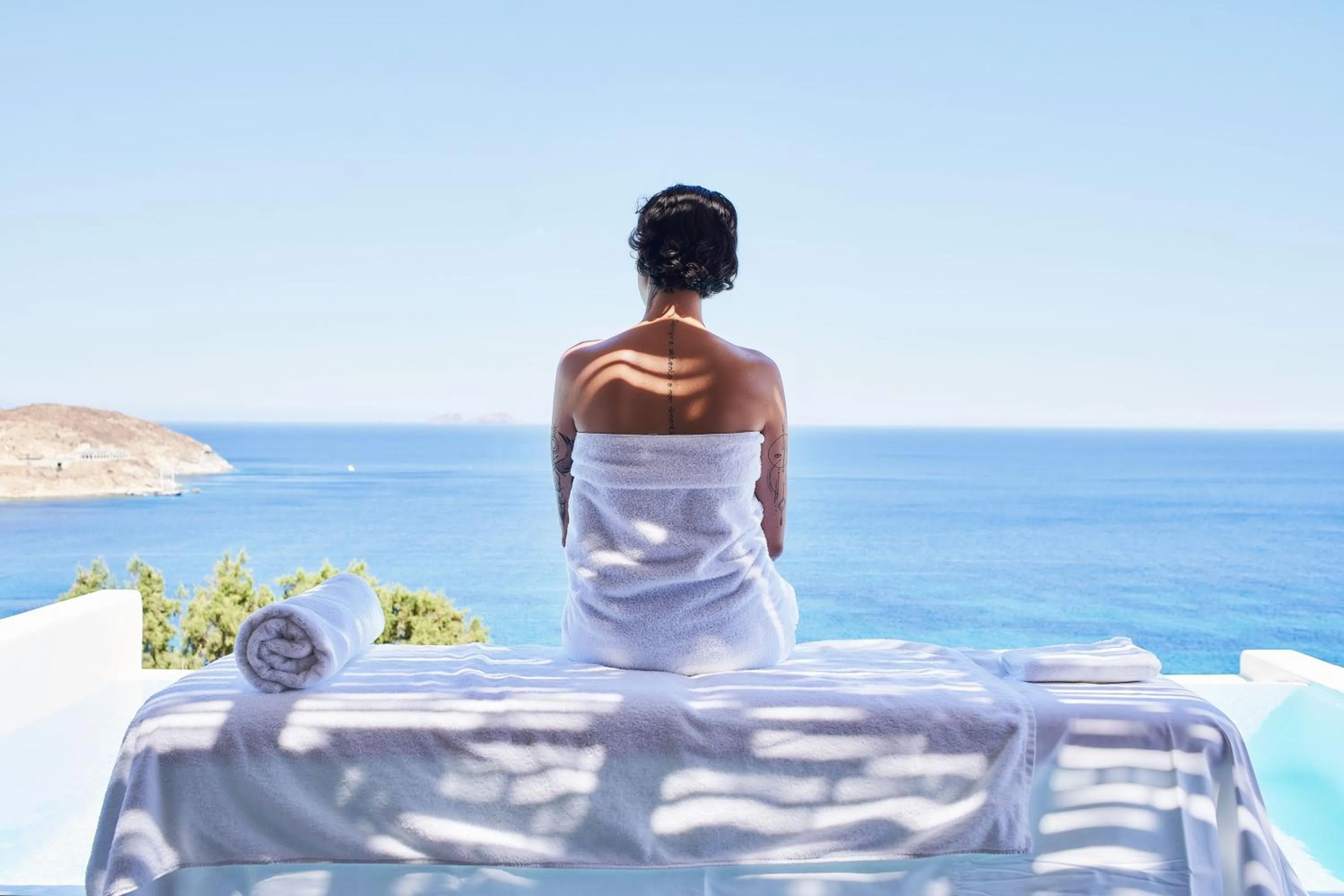 Spa and wellness centre/facilities in Radisson Blu Euphoria Resort, Mykonos