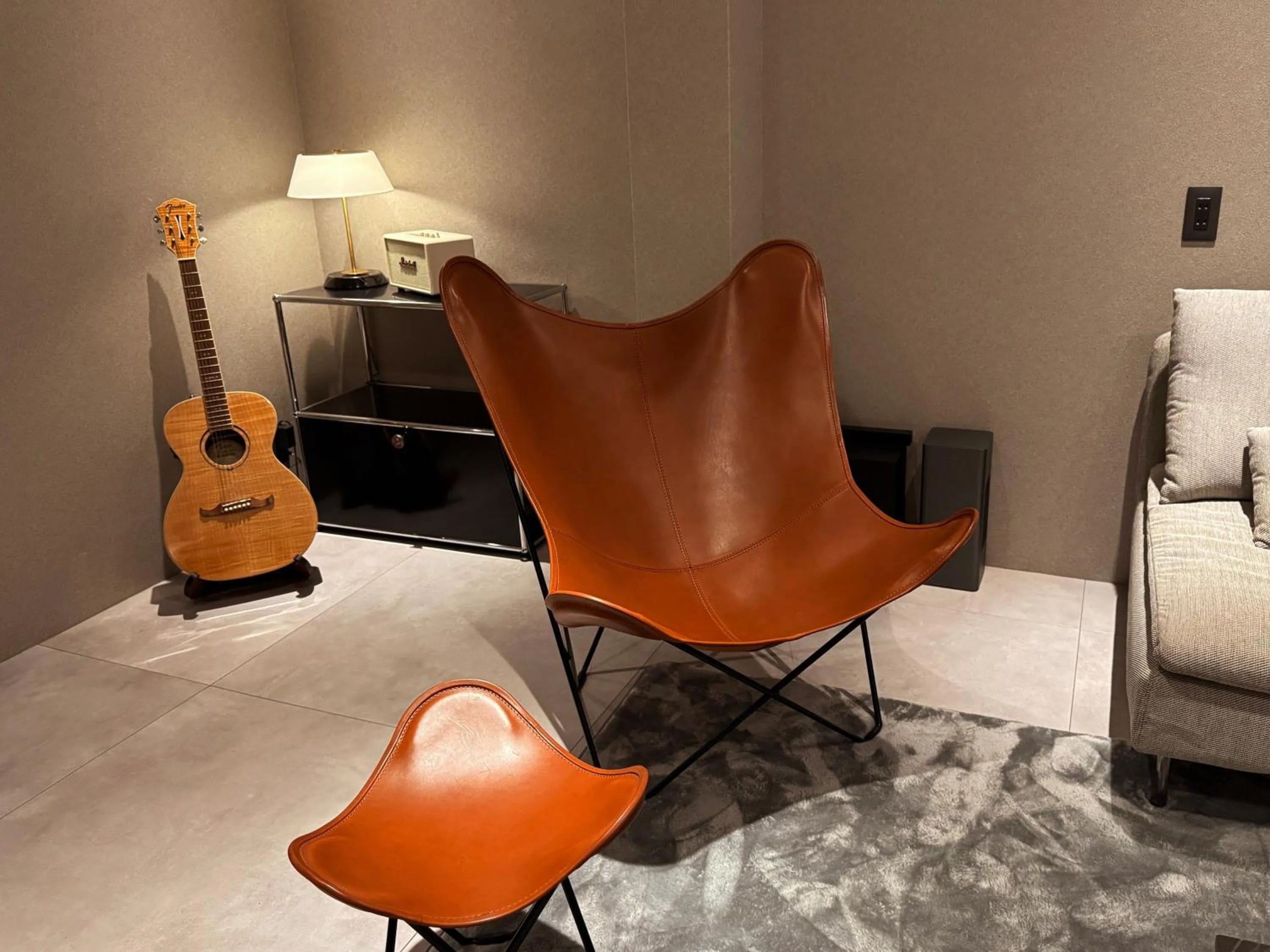 Living room in TABISAI HOTEL Luxe 博多