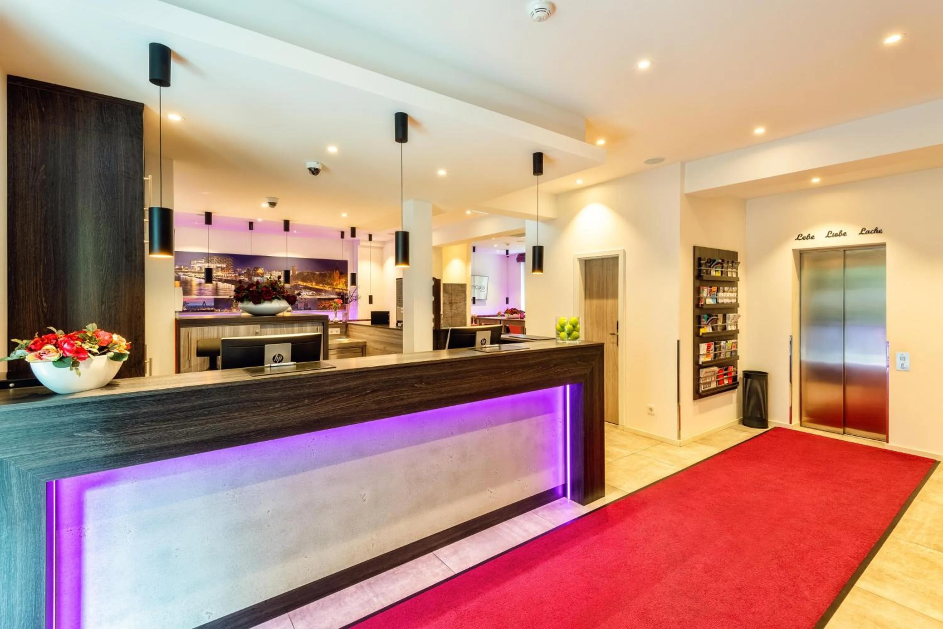 Lobby or reception in CityClass Hotel am Heumarkt