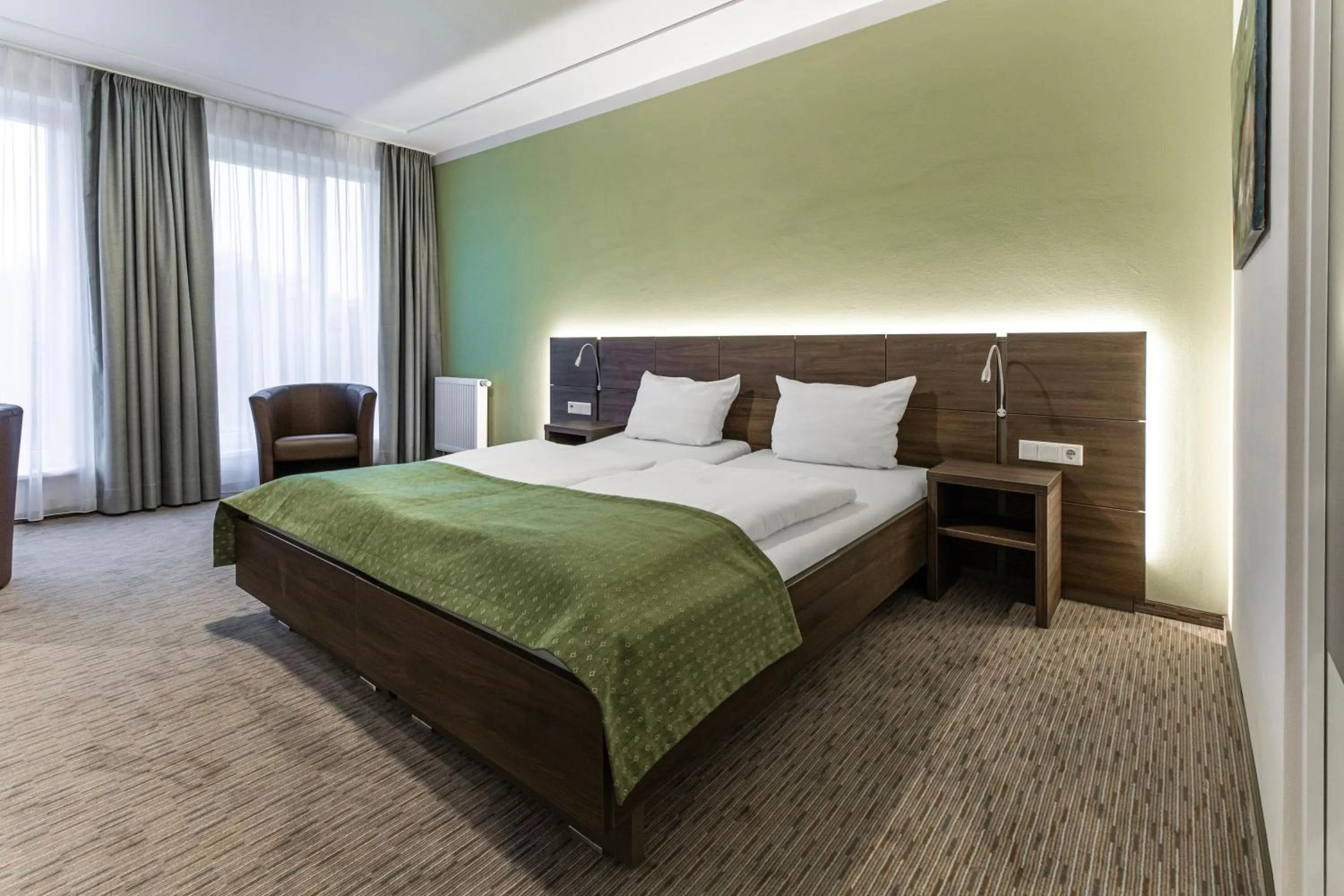 Bed in Bergmark Hotel