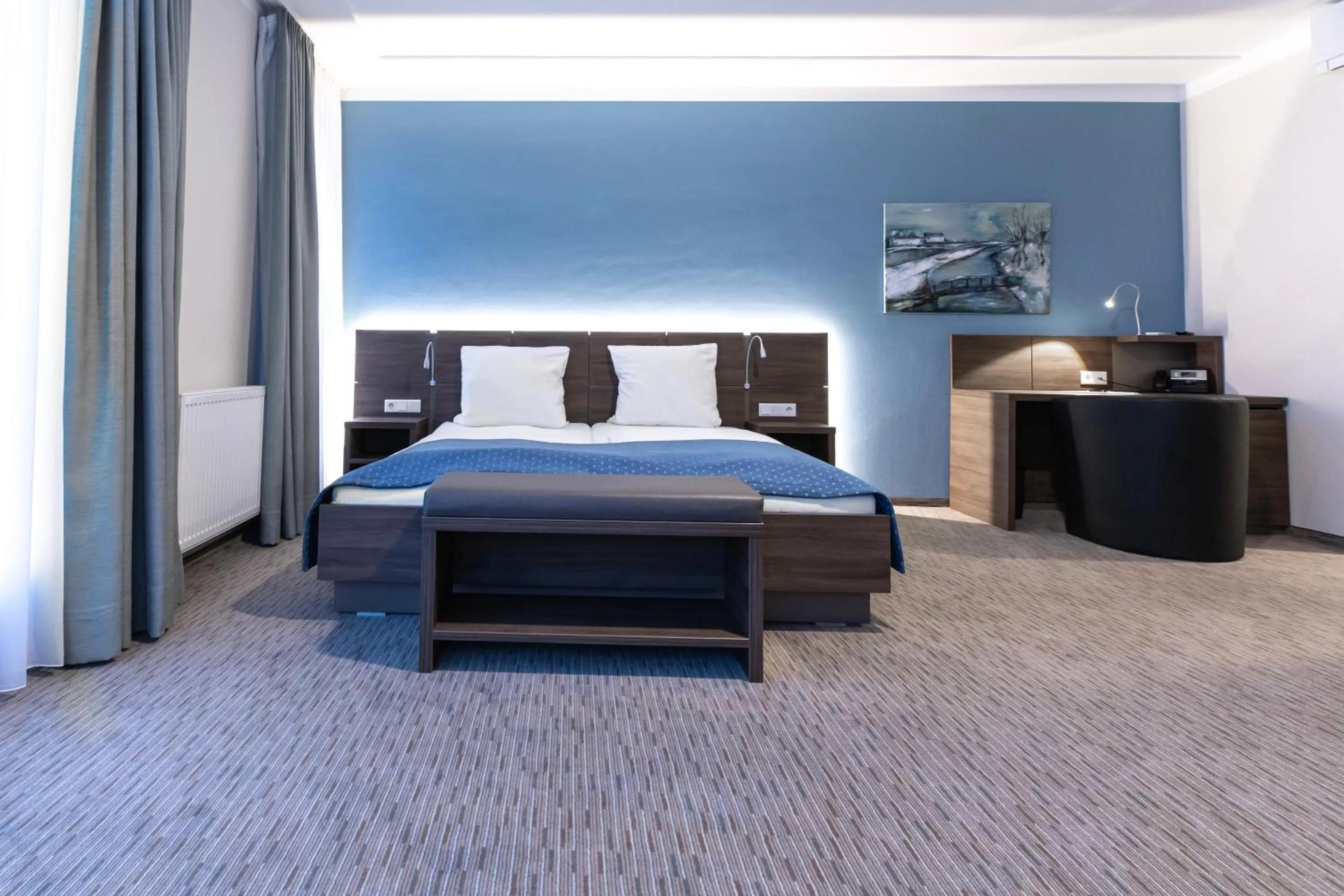 Bed in Bergmark Hotel