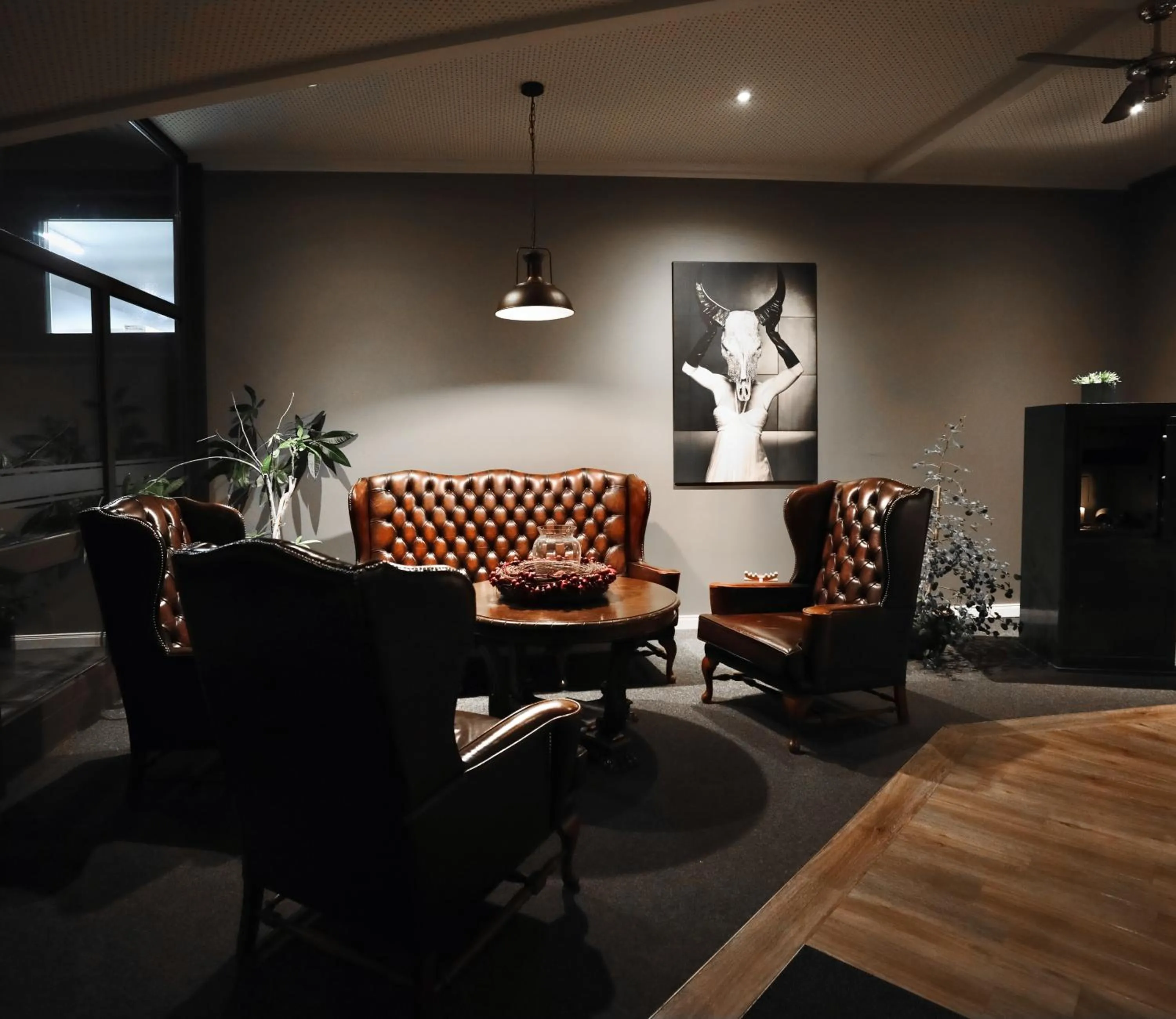 Lobby or reception in Bergmark Hotel