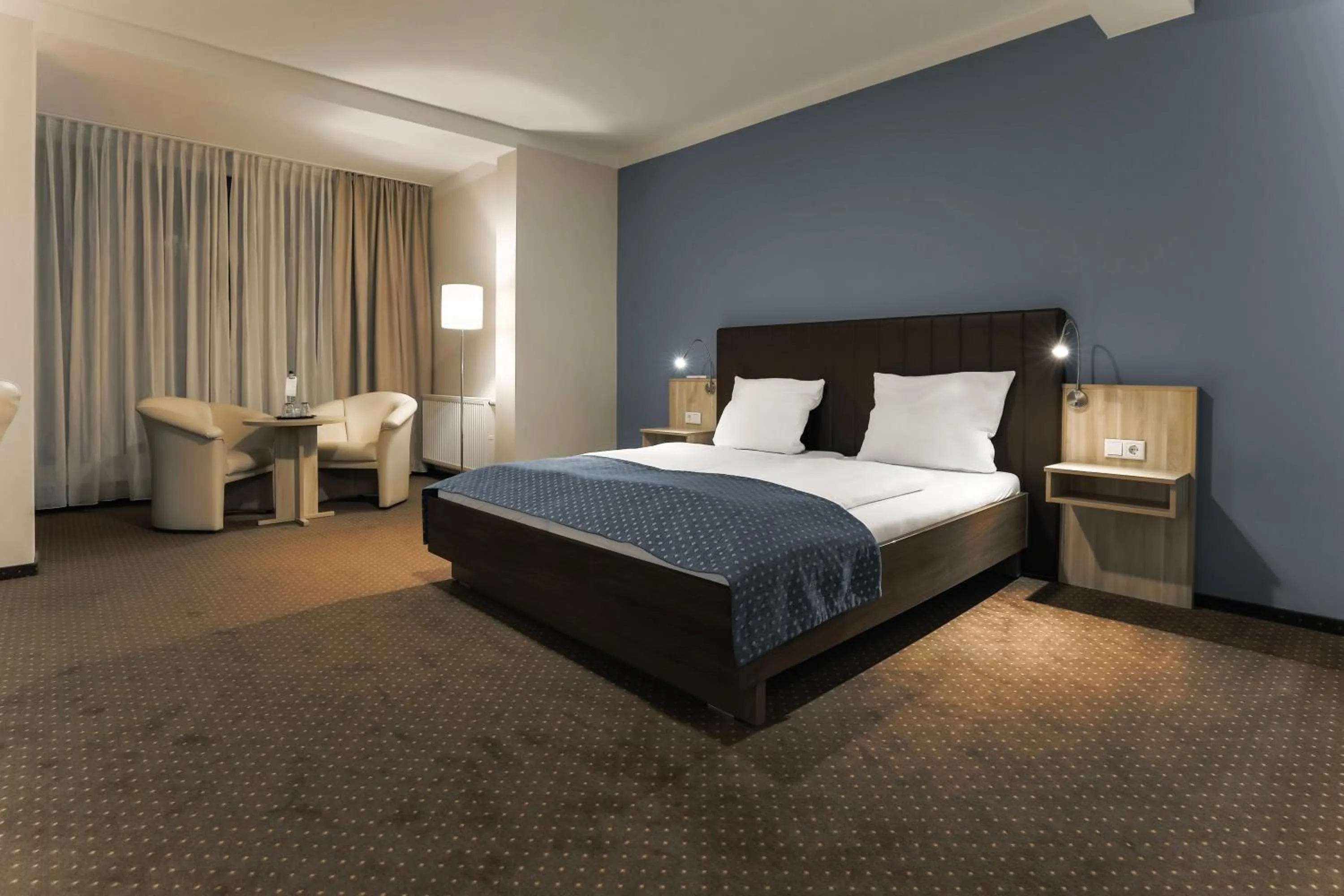 Bed in Bergmark Hotel