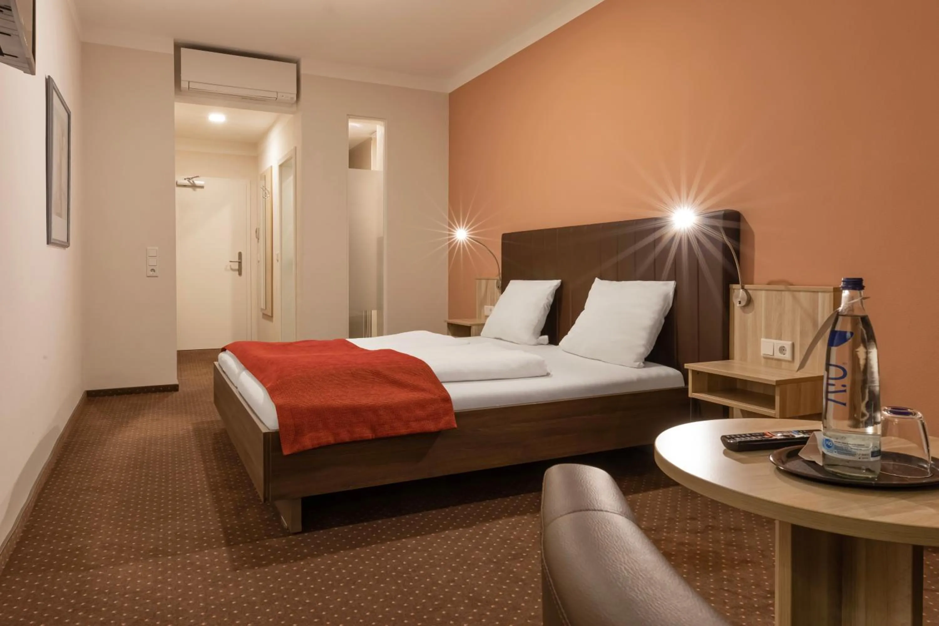 Photo of the whole room, Bed in Bergmark Hotel