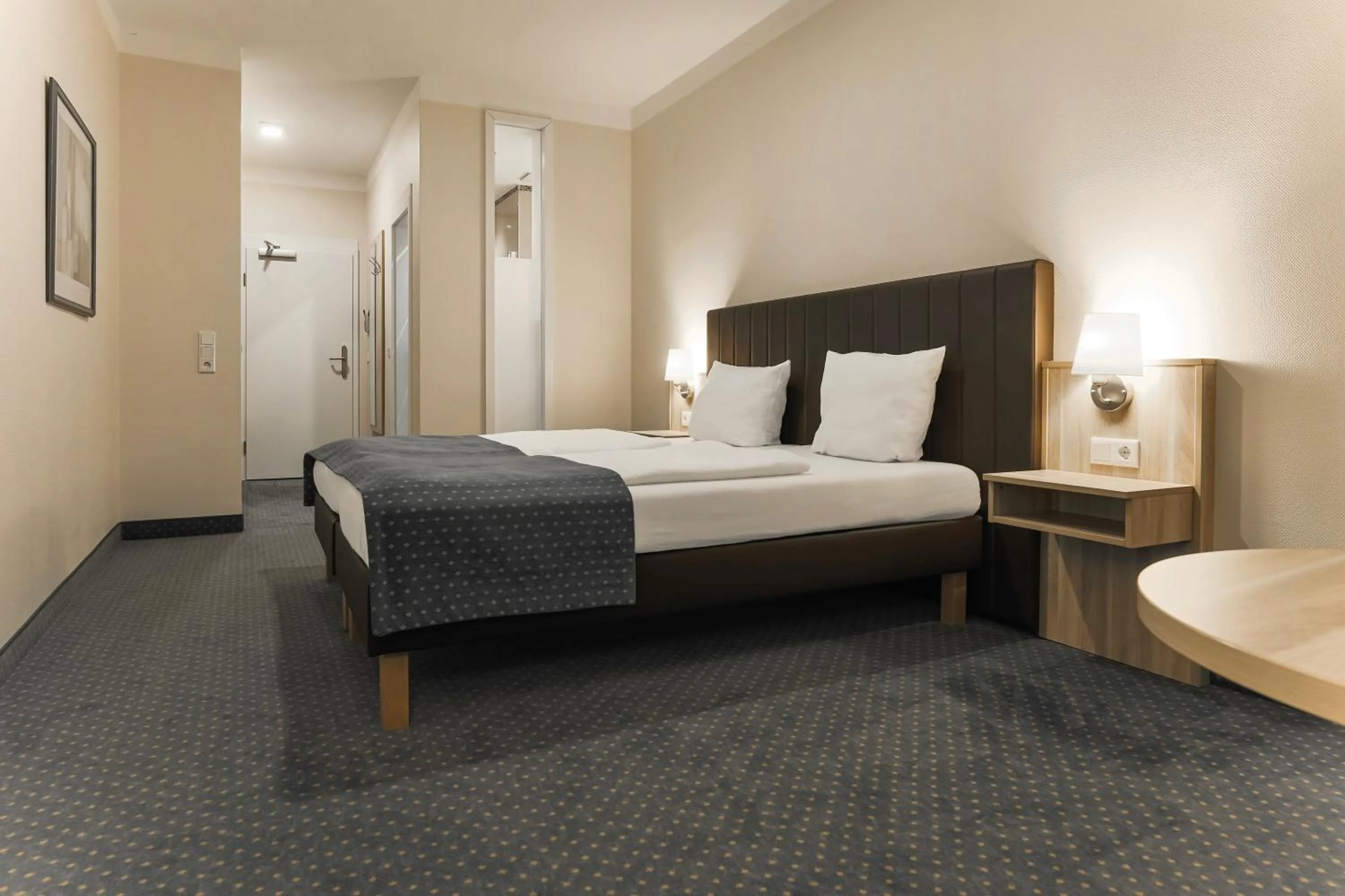 Bed in Bergmark Hotel