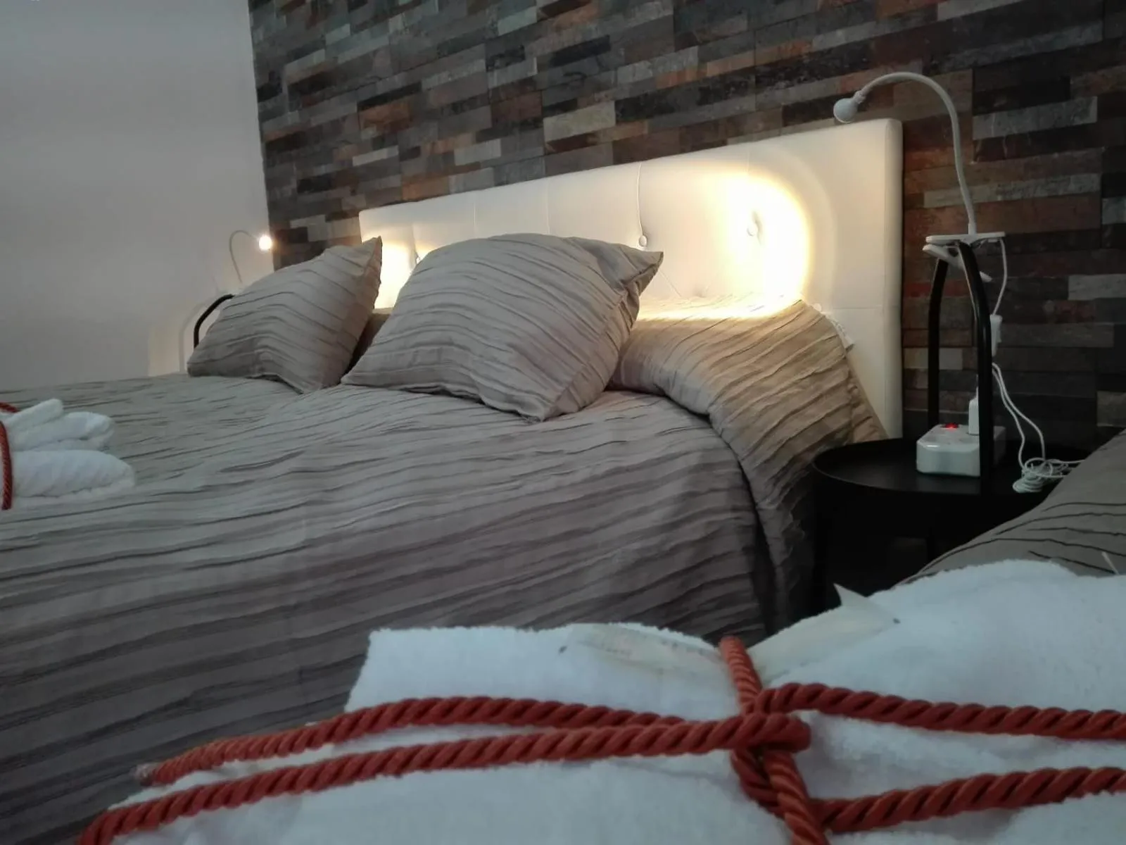 Bedroom, Bed in Le tre meraviglie a 200 m dal mare