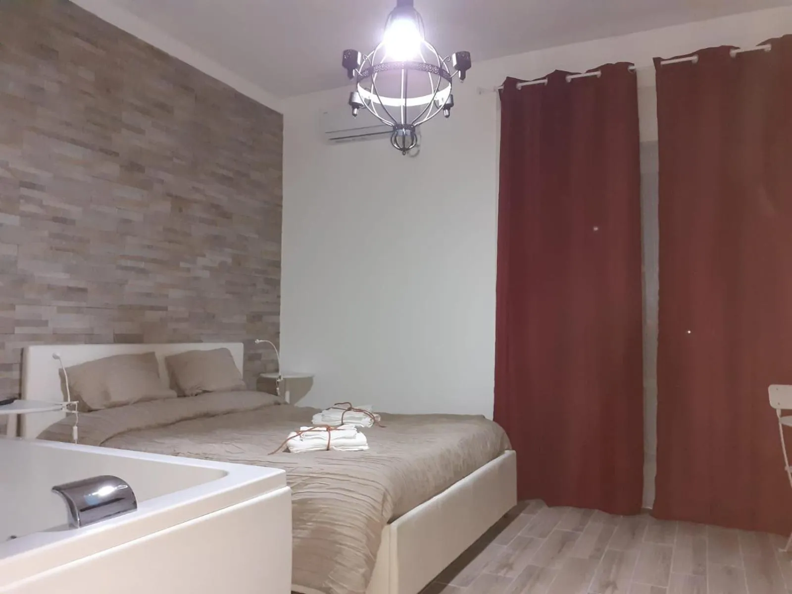 Bedroom, Bed in Le tre meraviglie a 200 m dal mare