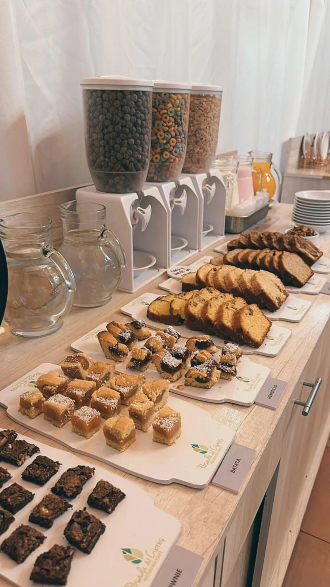 Breakfast in Posada del Ciprés