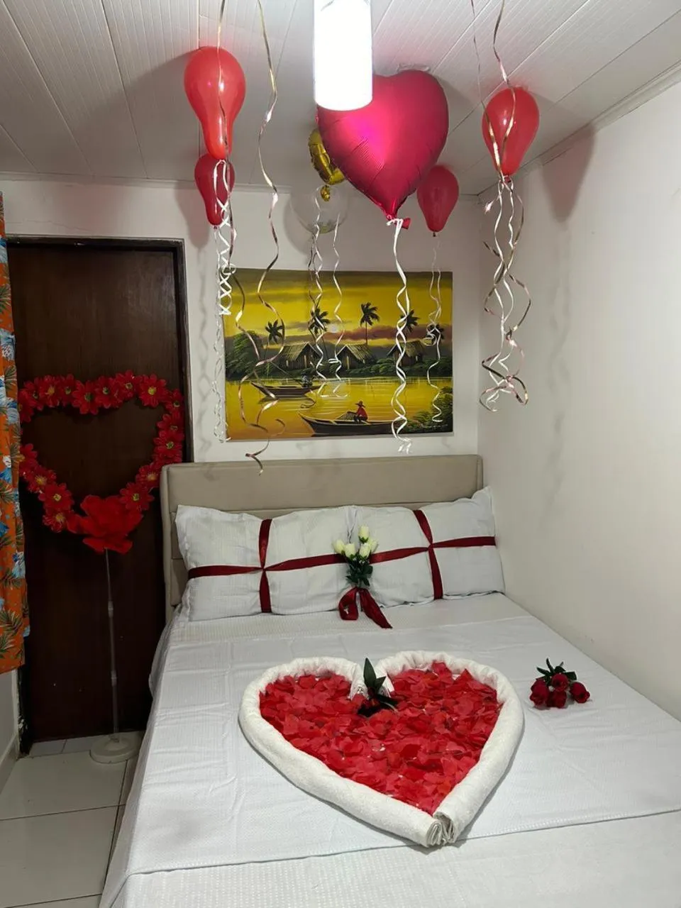 Bed in Pousada Praia da Barra