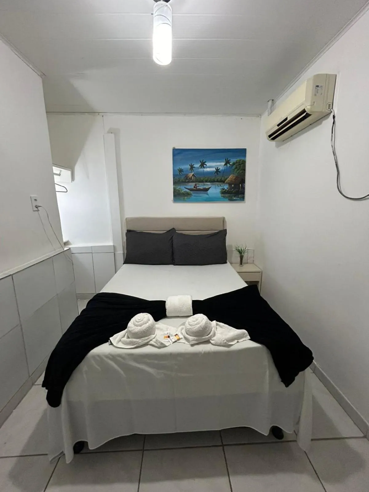 Bed in Pousada Praia da Barra