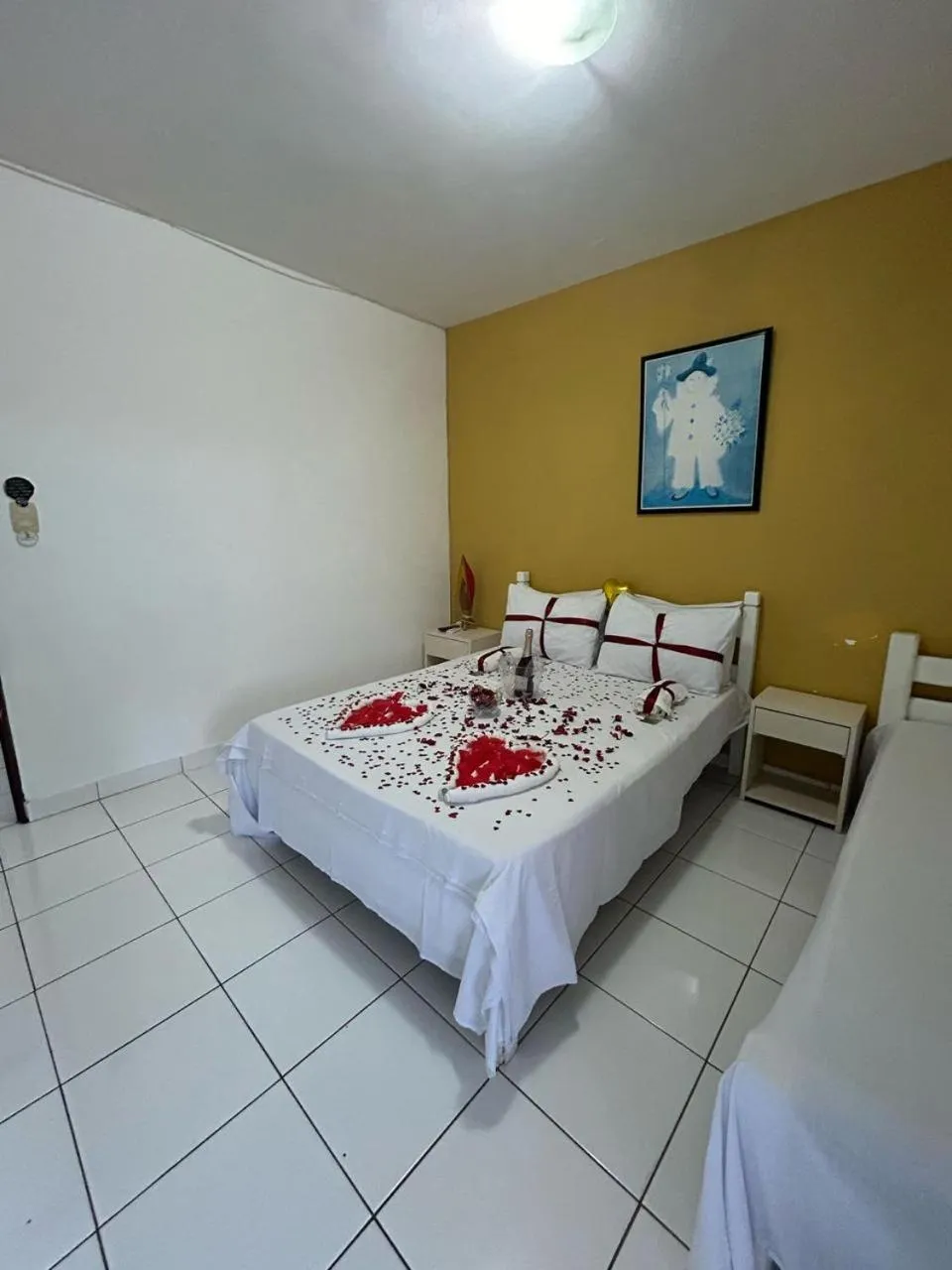 Bed in Pousada Praia da Barra