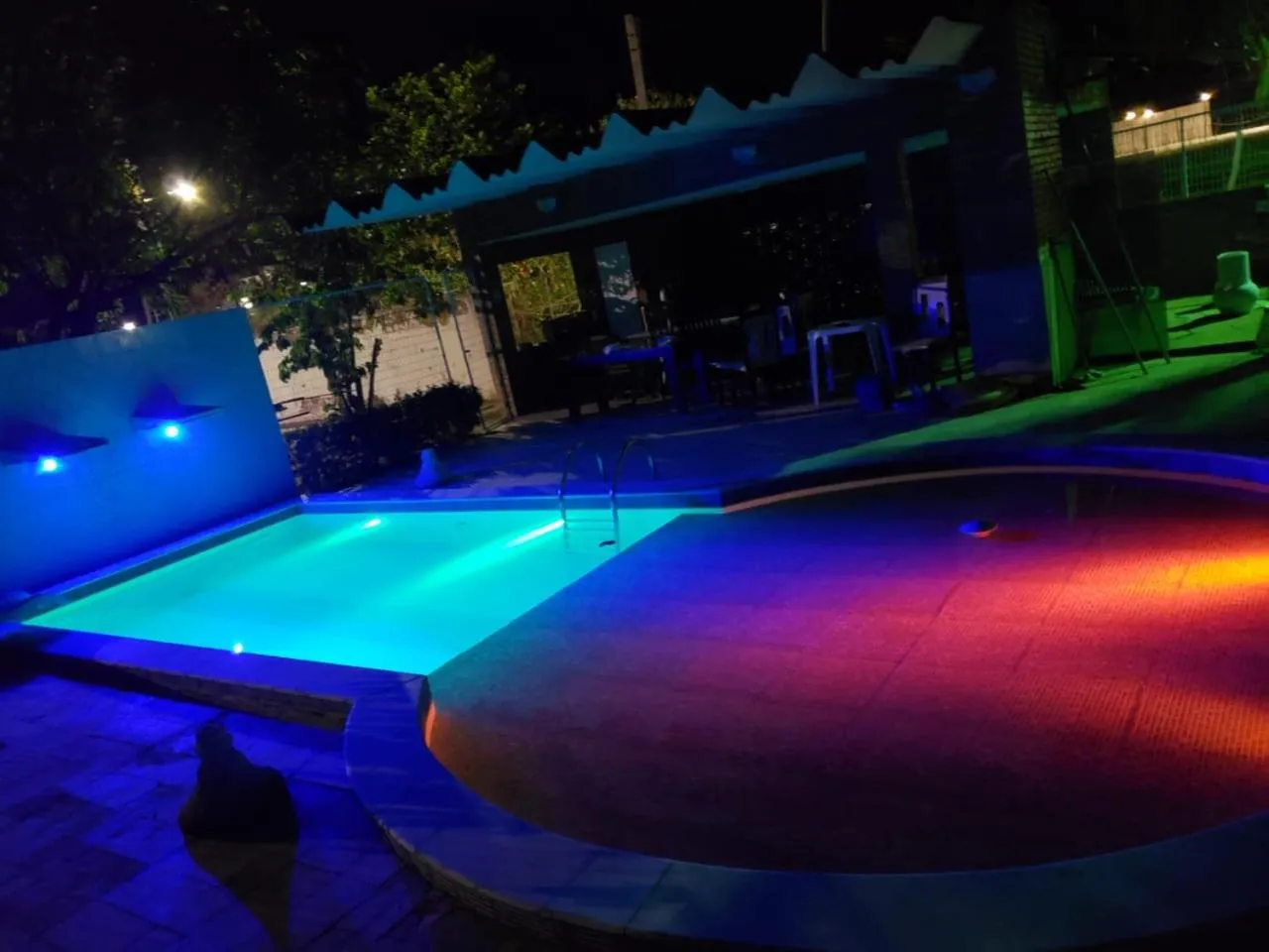 Swimming pool in Pousada Praia da Barra