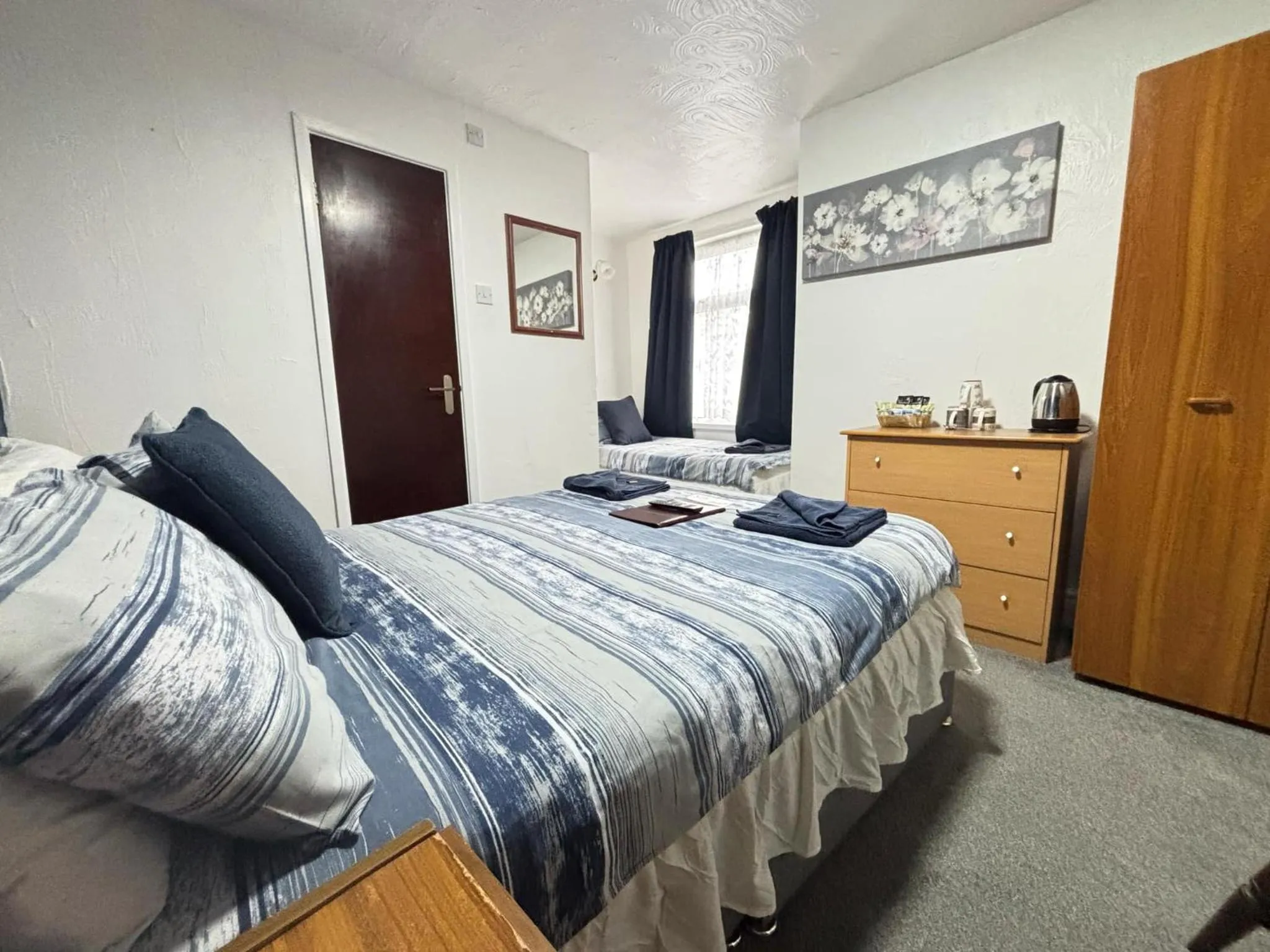 Bed in The Ferndale Hotel