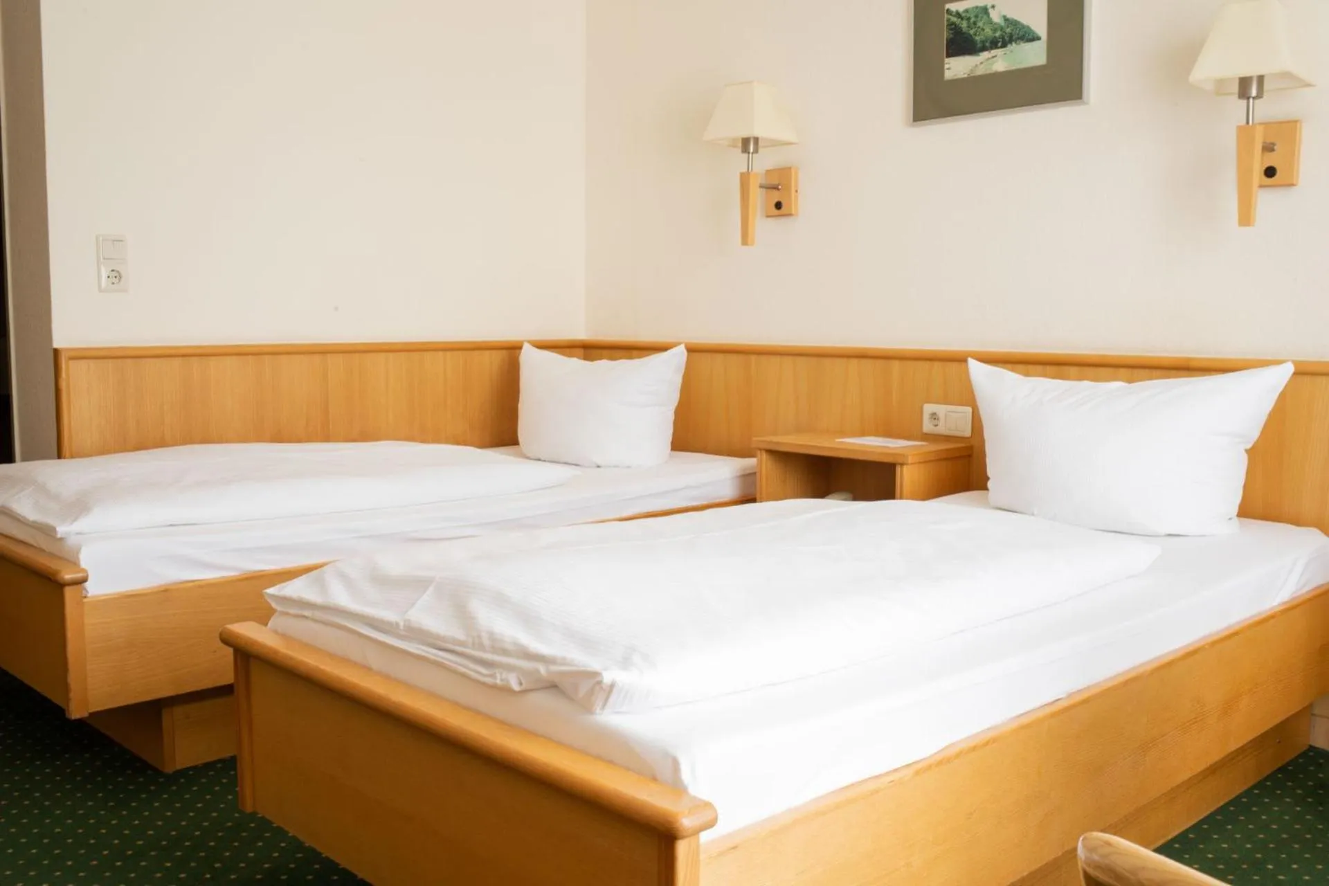 Bed in Park Hotel Sellin