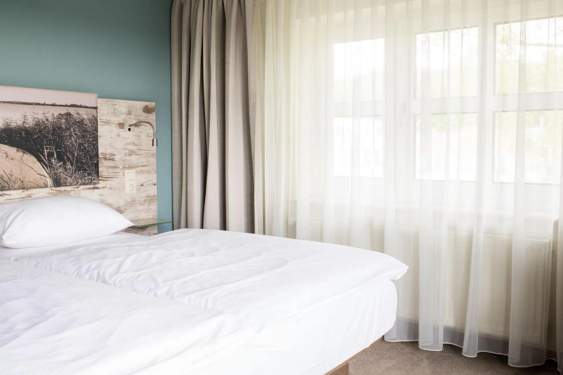 Bed in Park Hotel Sellin