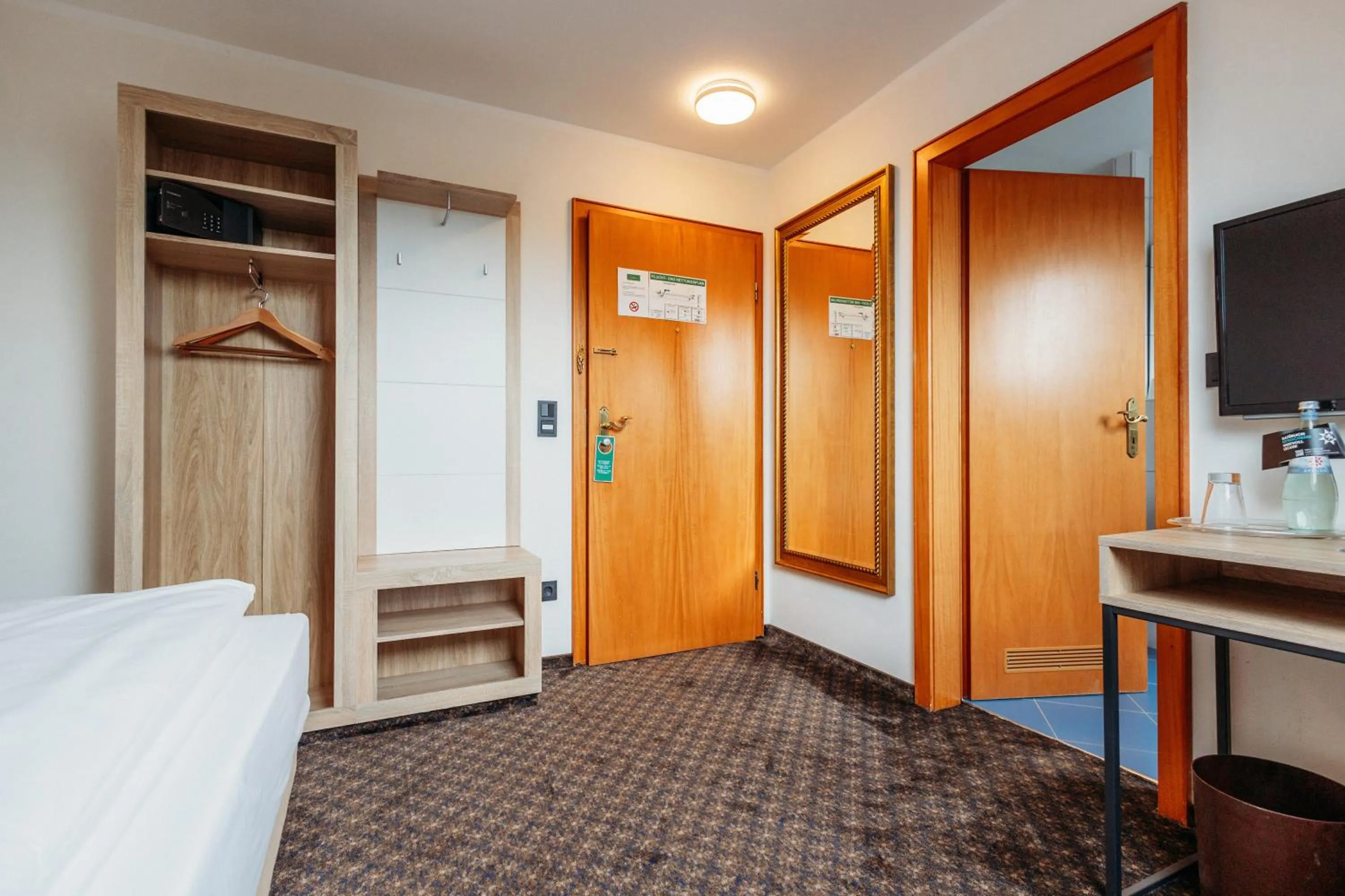 Bed in Landhotel Kauzenberg