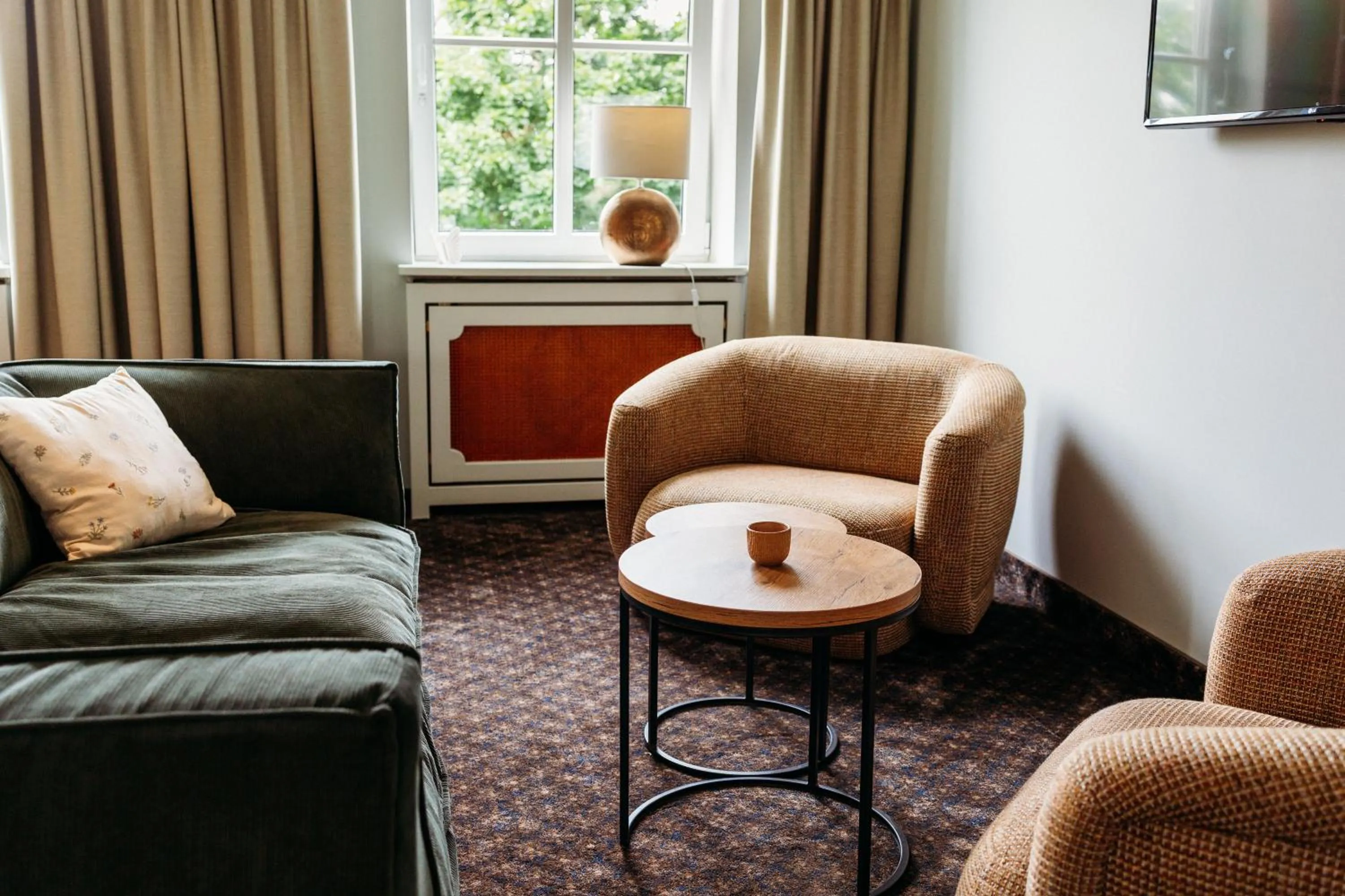 Seating area in Landhotel Kauzenberg
