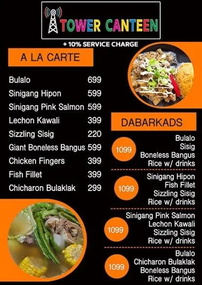 Food in JEMZ Tagaytay Budget Transient