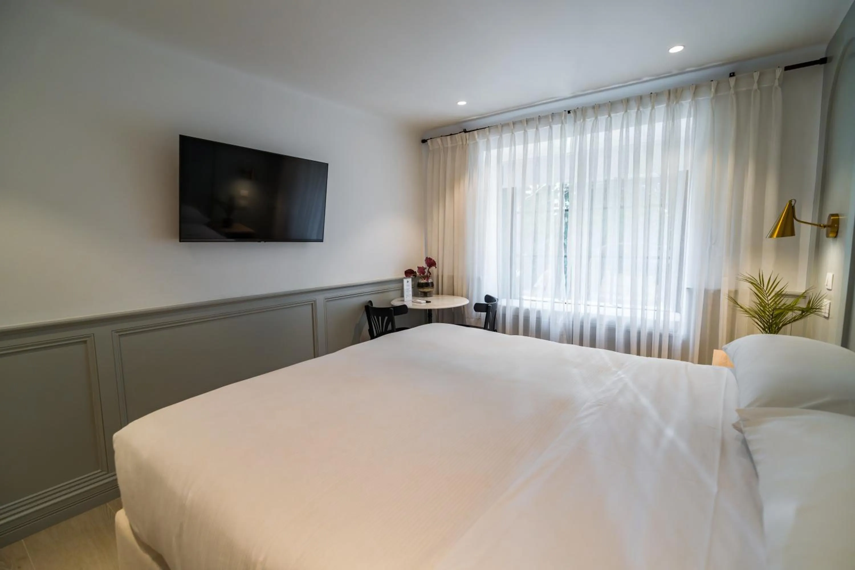 Bed in Hotel Marcos Gamero