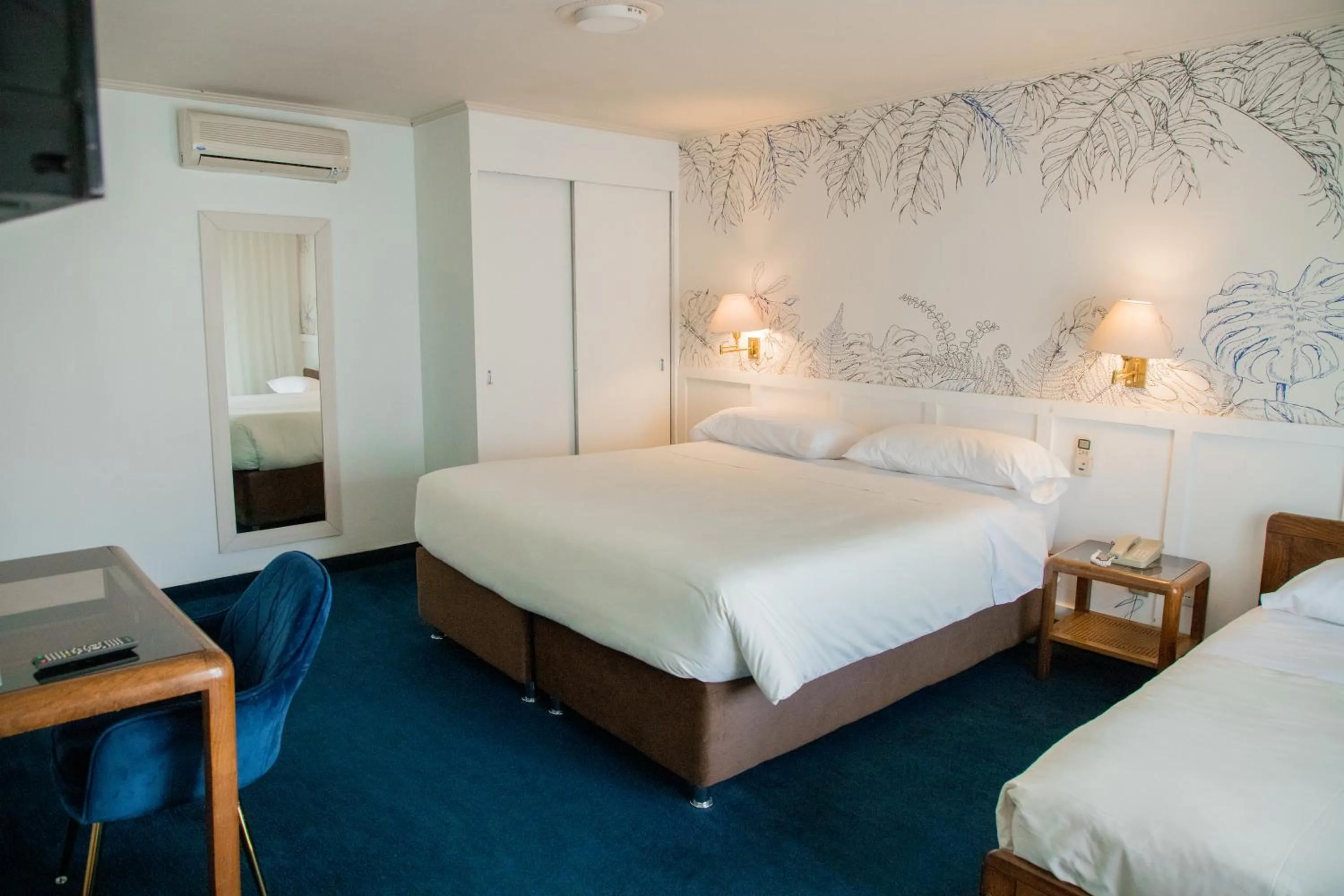 Bed in Hotel Marcos Gamero