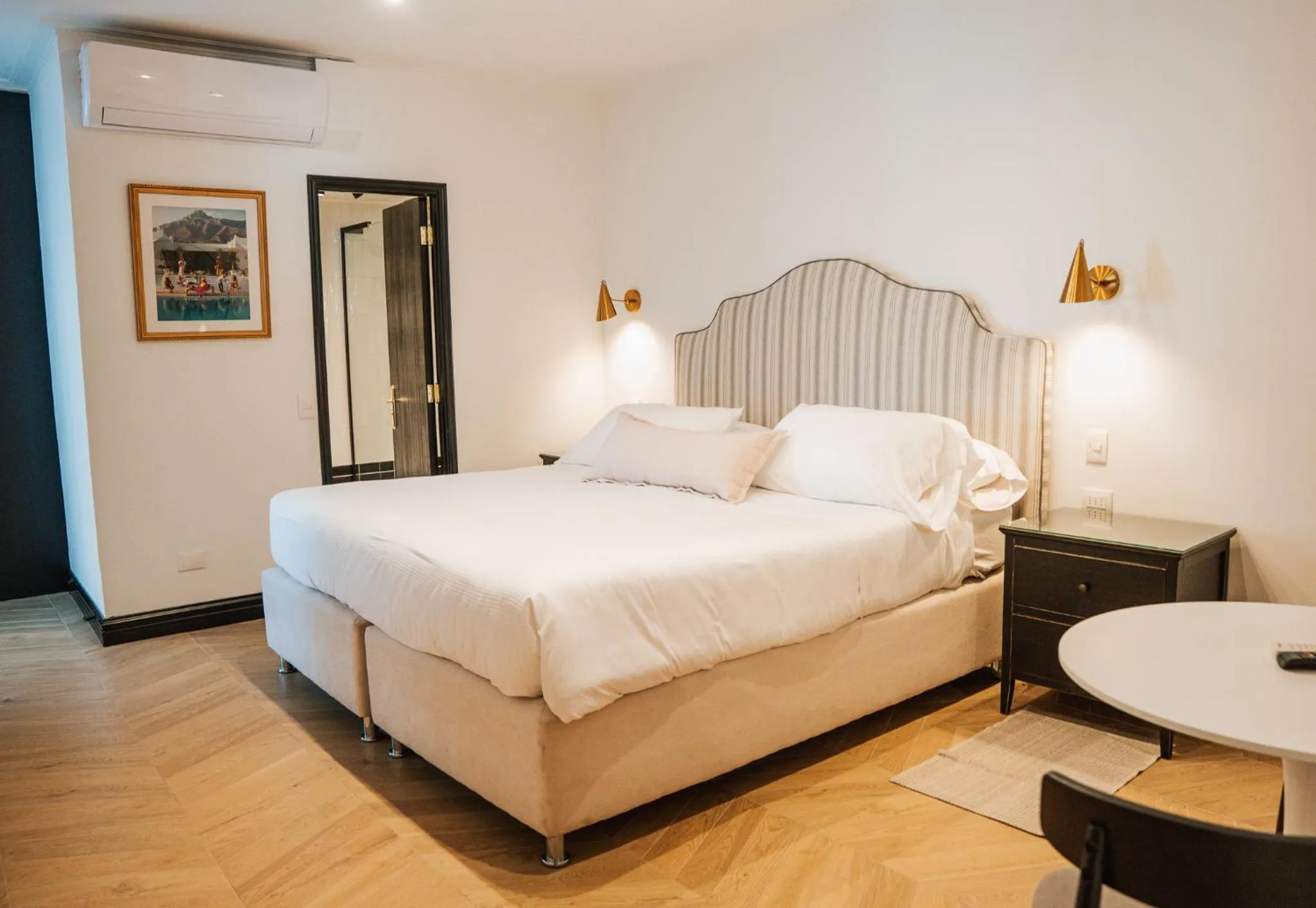 Bed in Hotel Marcos Gamero