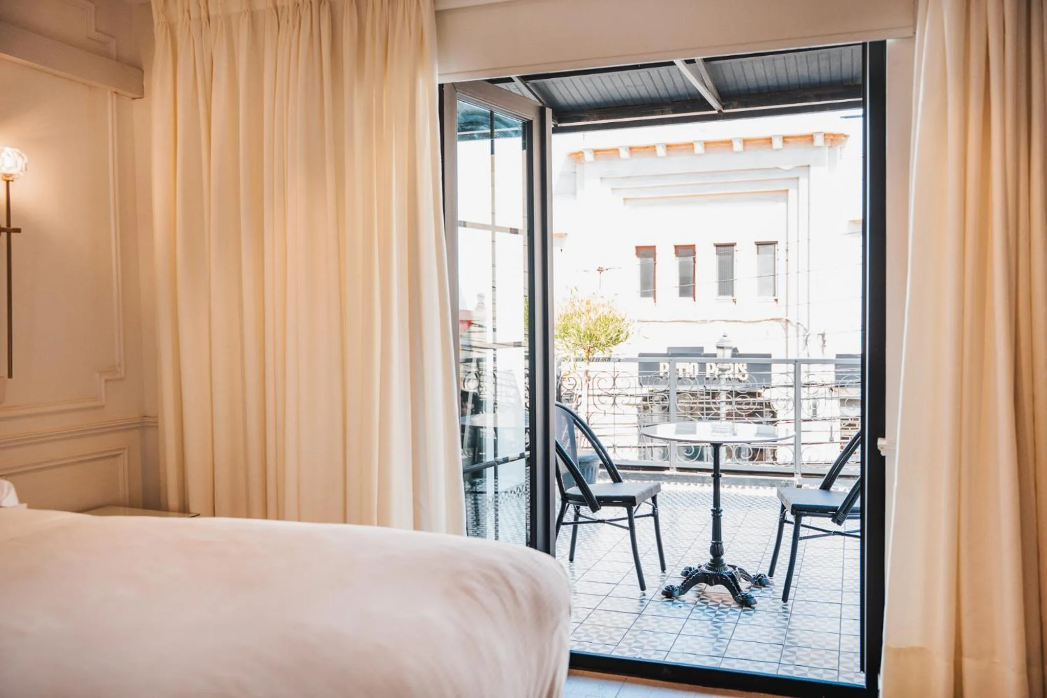 Bed in Hotel Marcos Gamero