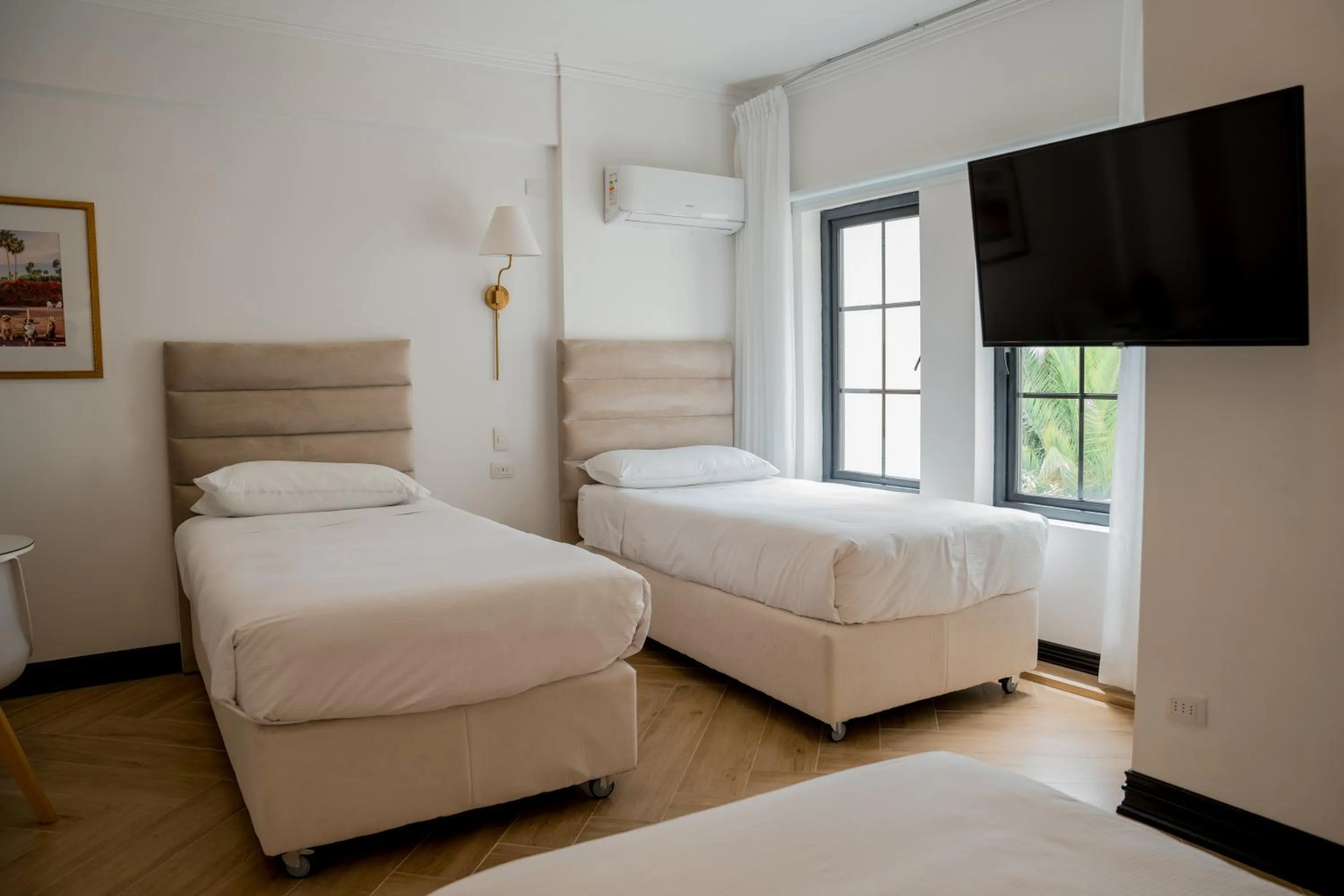 Bed in Hotel Marcos Gamero