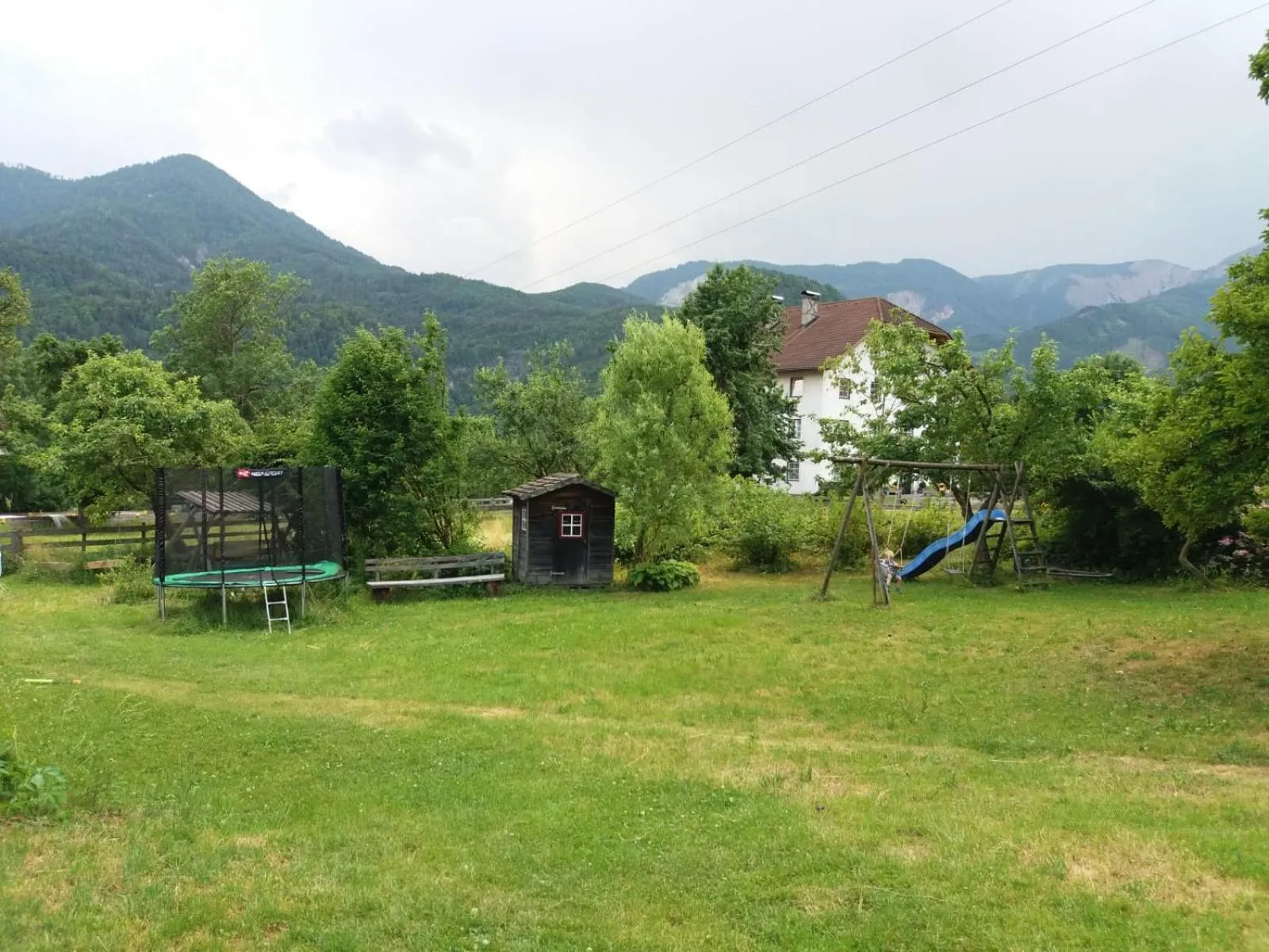Children play ground in Köstlhof, Familie Hassler