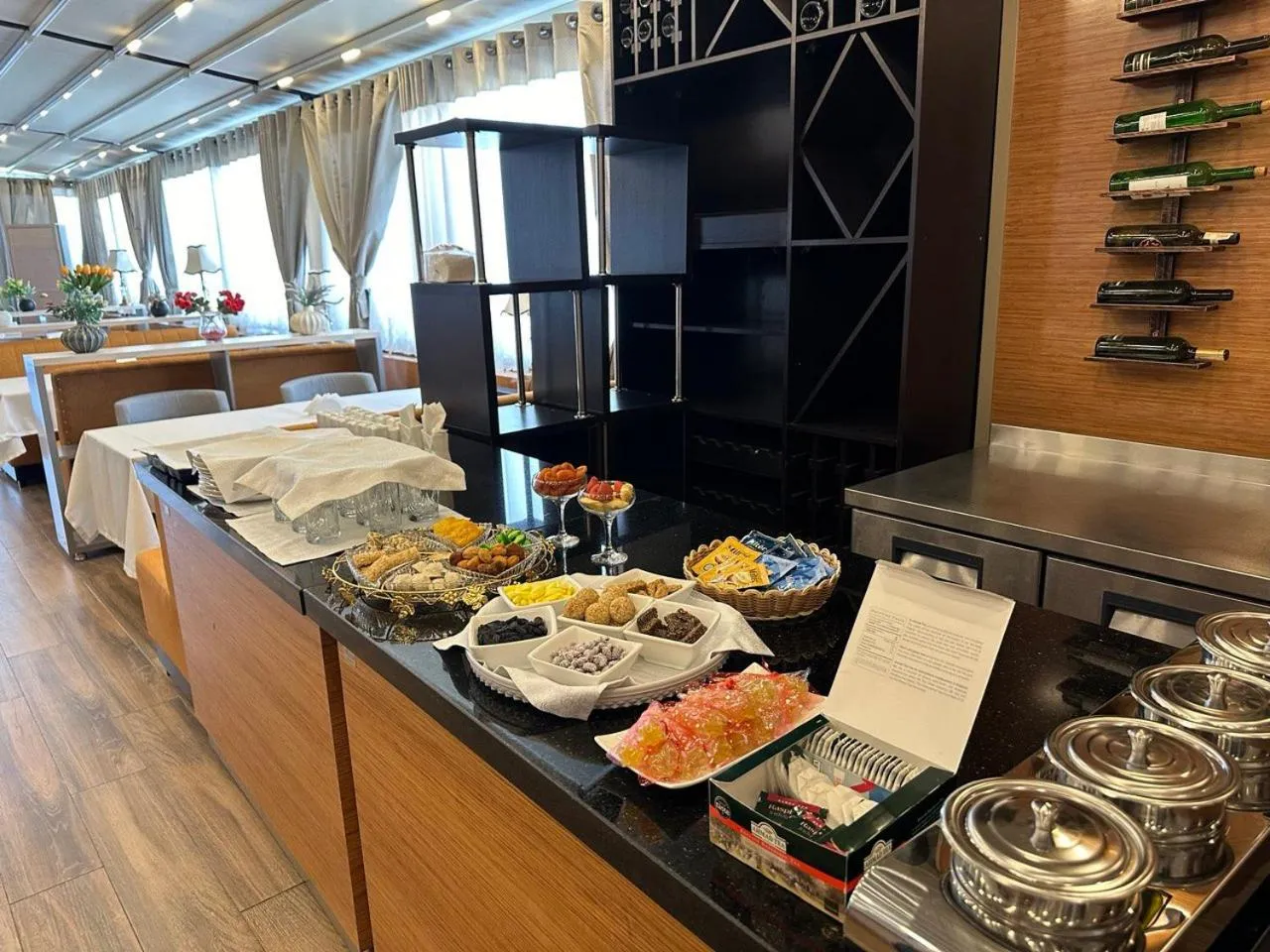 Buffet breakfast in Hotel Bukhara