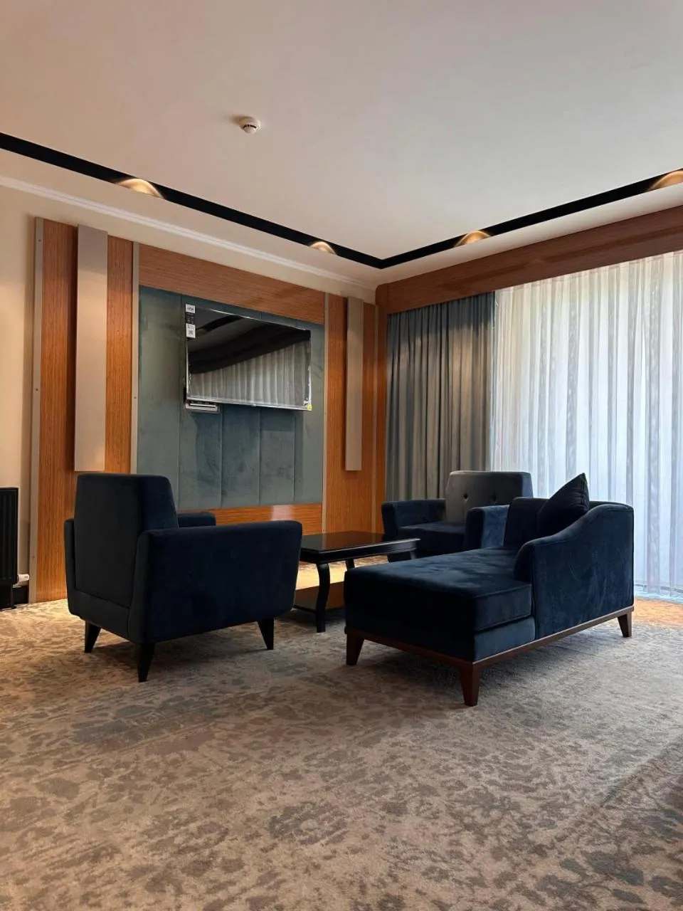 Seating area in Hotel Bukhara