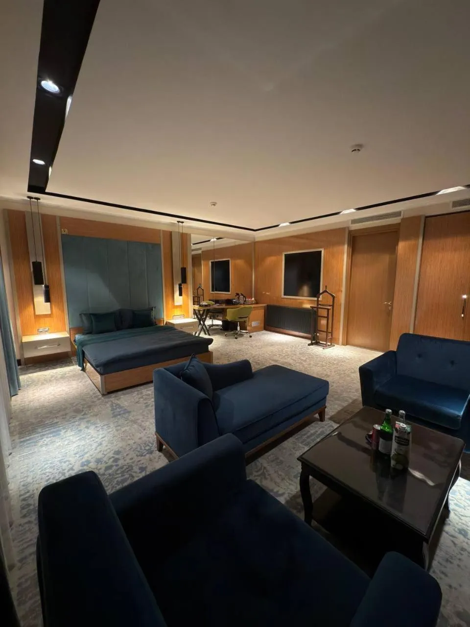 Seating area in Hotel Bukhara