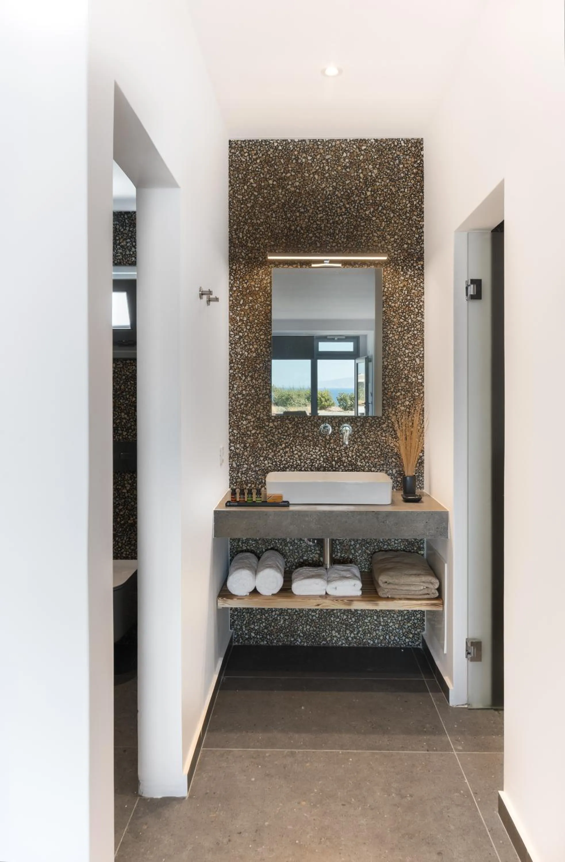 Bathroom in Volcanic Arc Suites