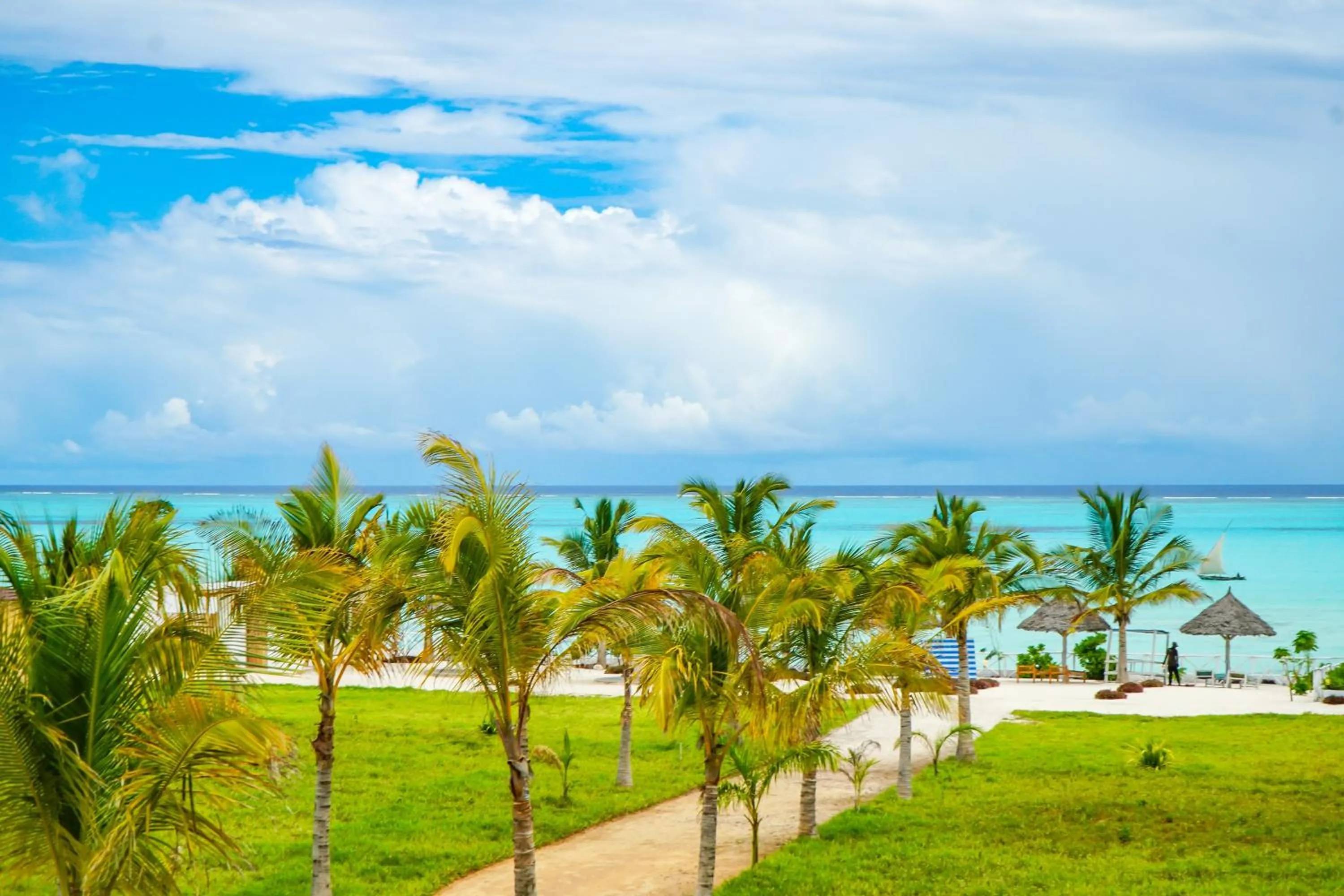 Natural landscape in Aquamarina Hotel