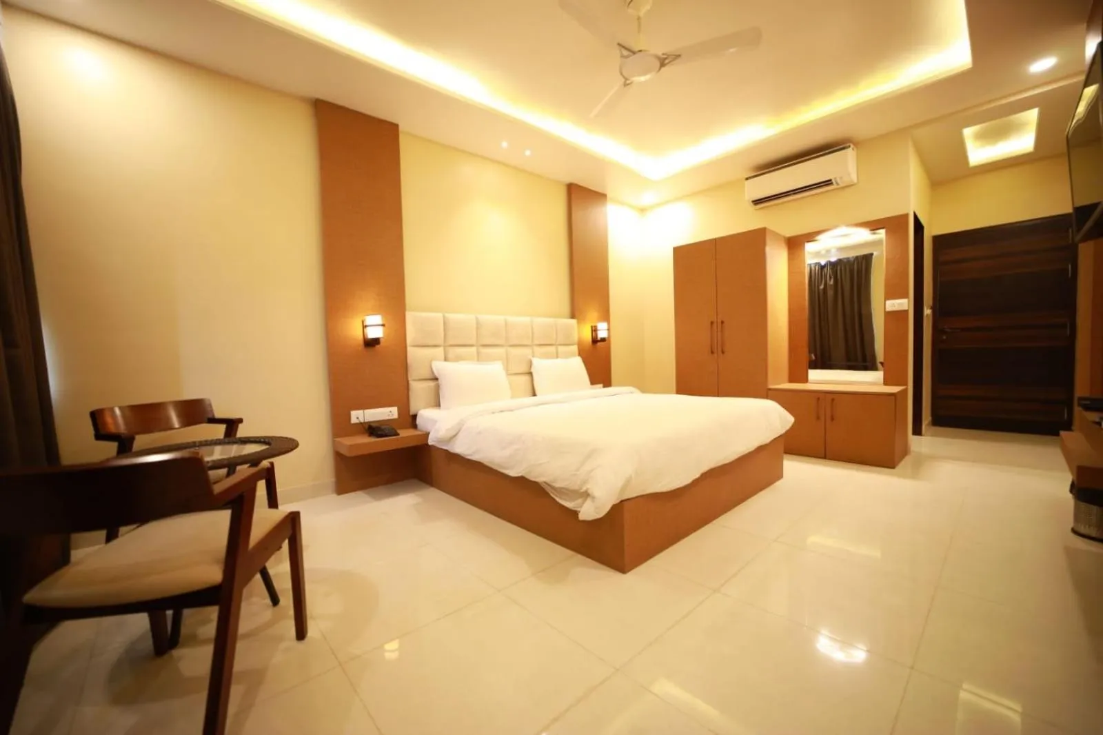 Photo of the whole room, Bed in Hotel Neerja Inn