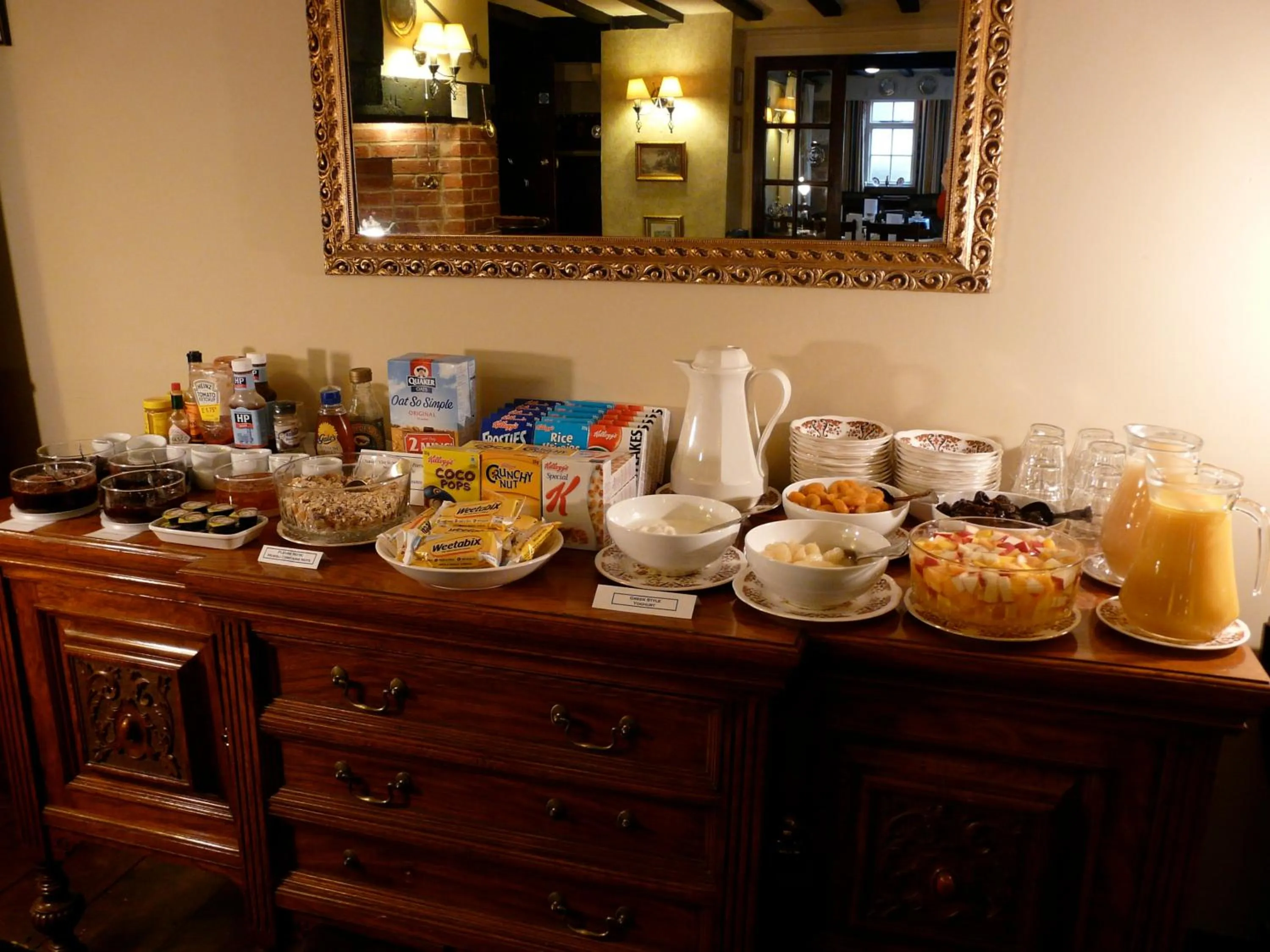 Buffet breakfast in The Croft