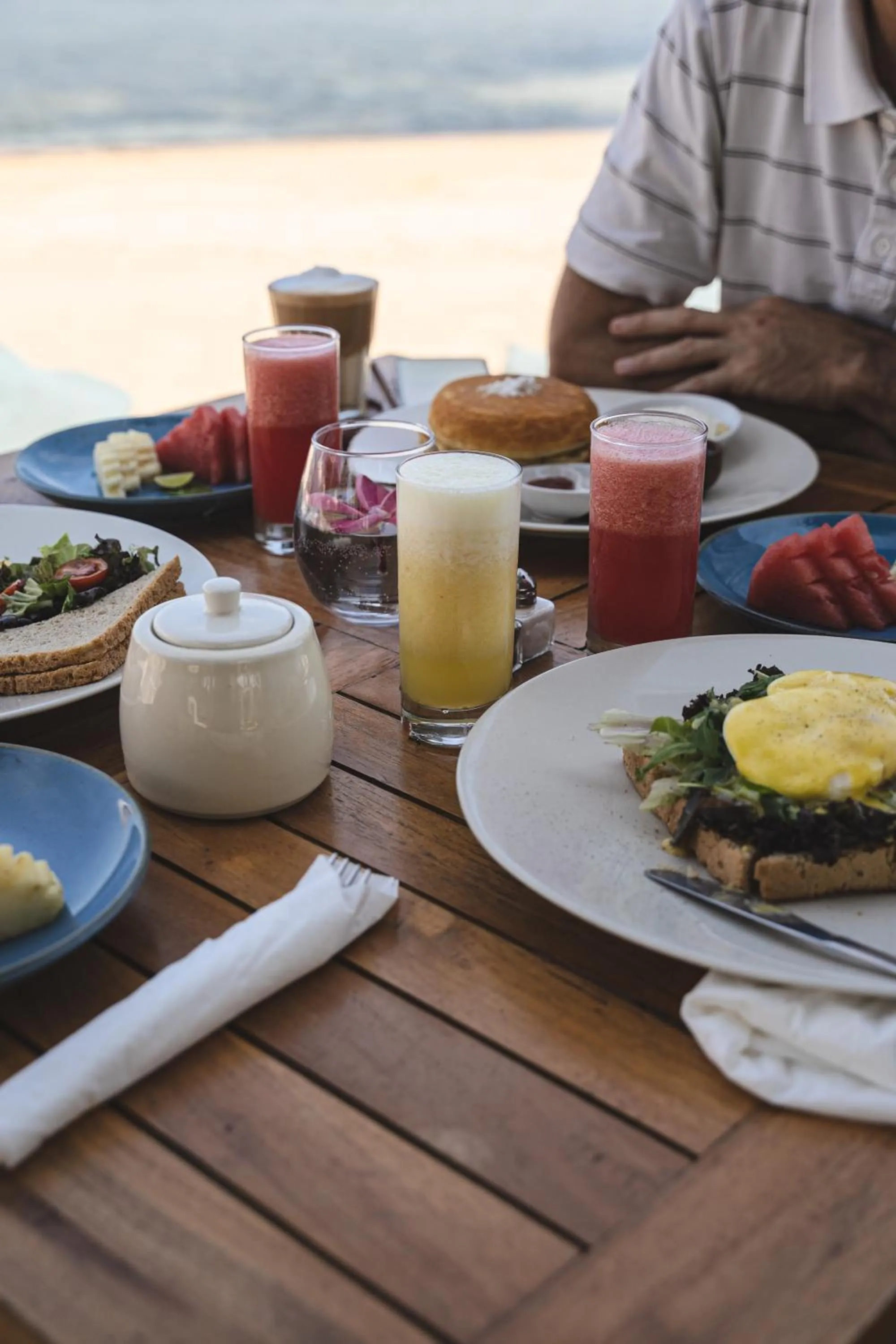 Breakfast in Ama-Lurra Resort - Pool Villa