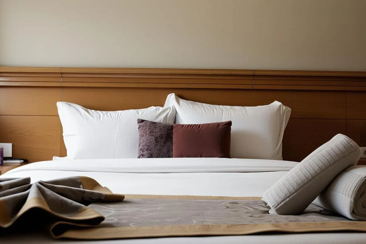 Bed in Hotel Golden Flora