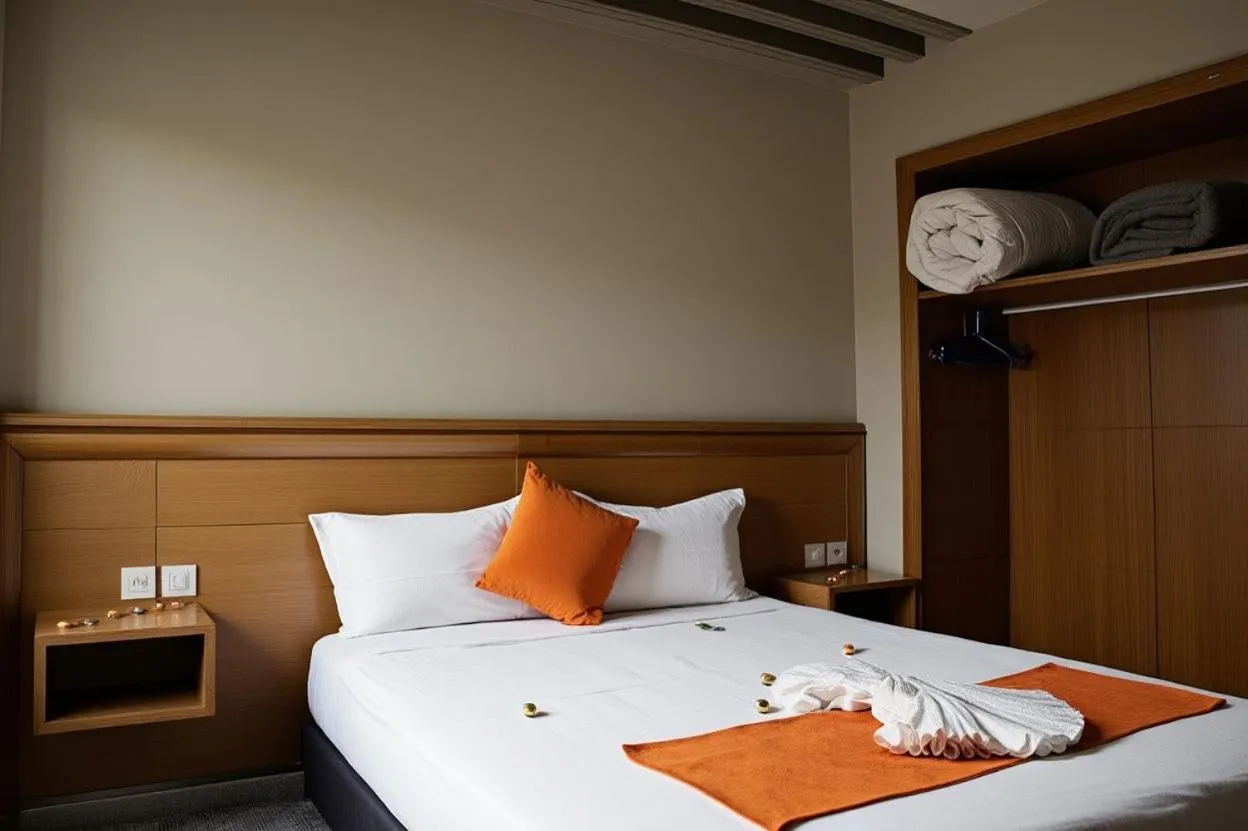 Bed in Hotel Golden Flora