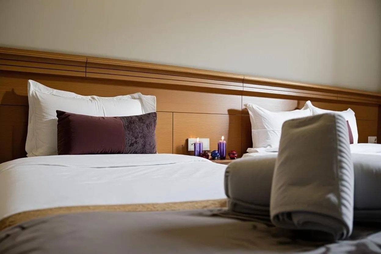 Bed in Hotel Golden Flora