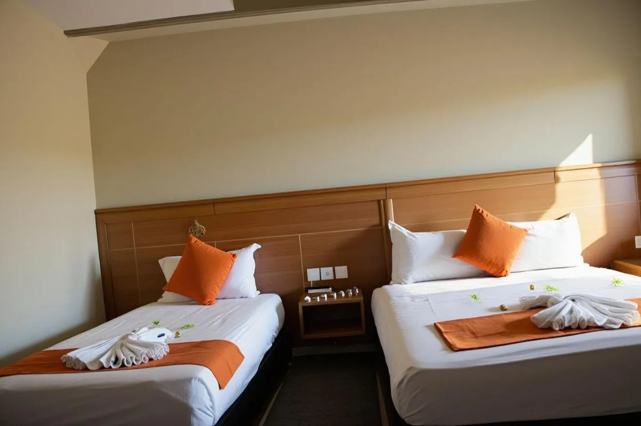 Bed in Hotel Golden Flora