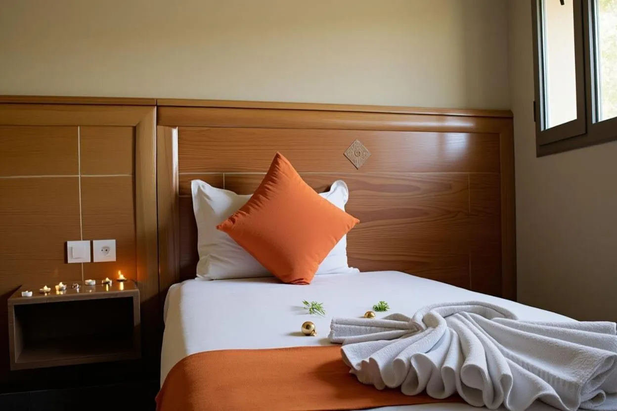 Bed in Hotel Golden Flora