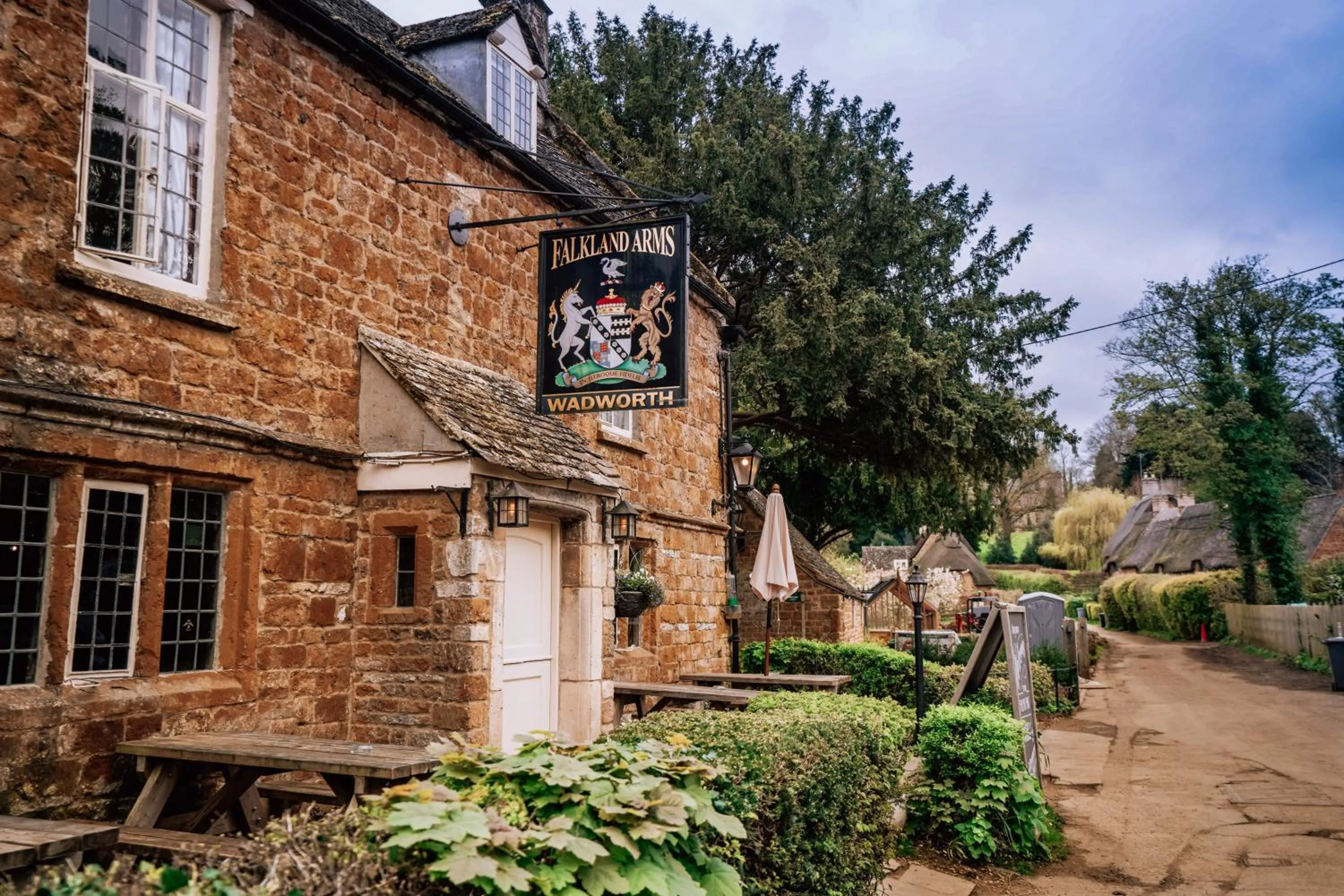 Property building in The Falkland Arms