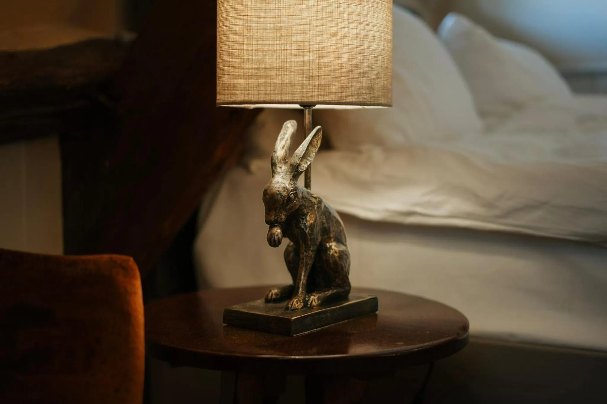 Decorative detail, Bed in The Falkland Arms