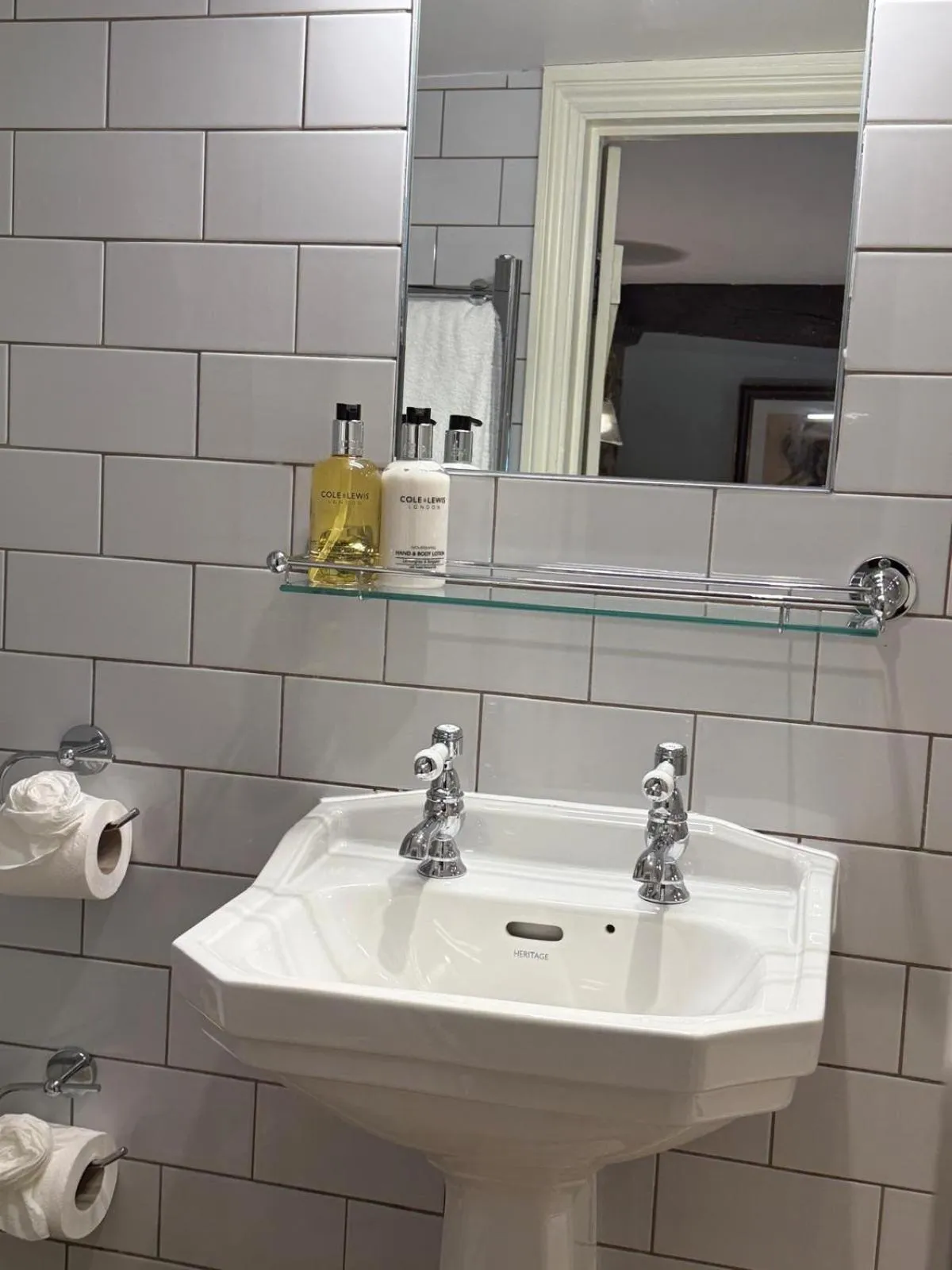 Bathroom in The Falkland Arms