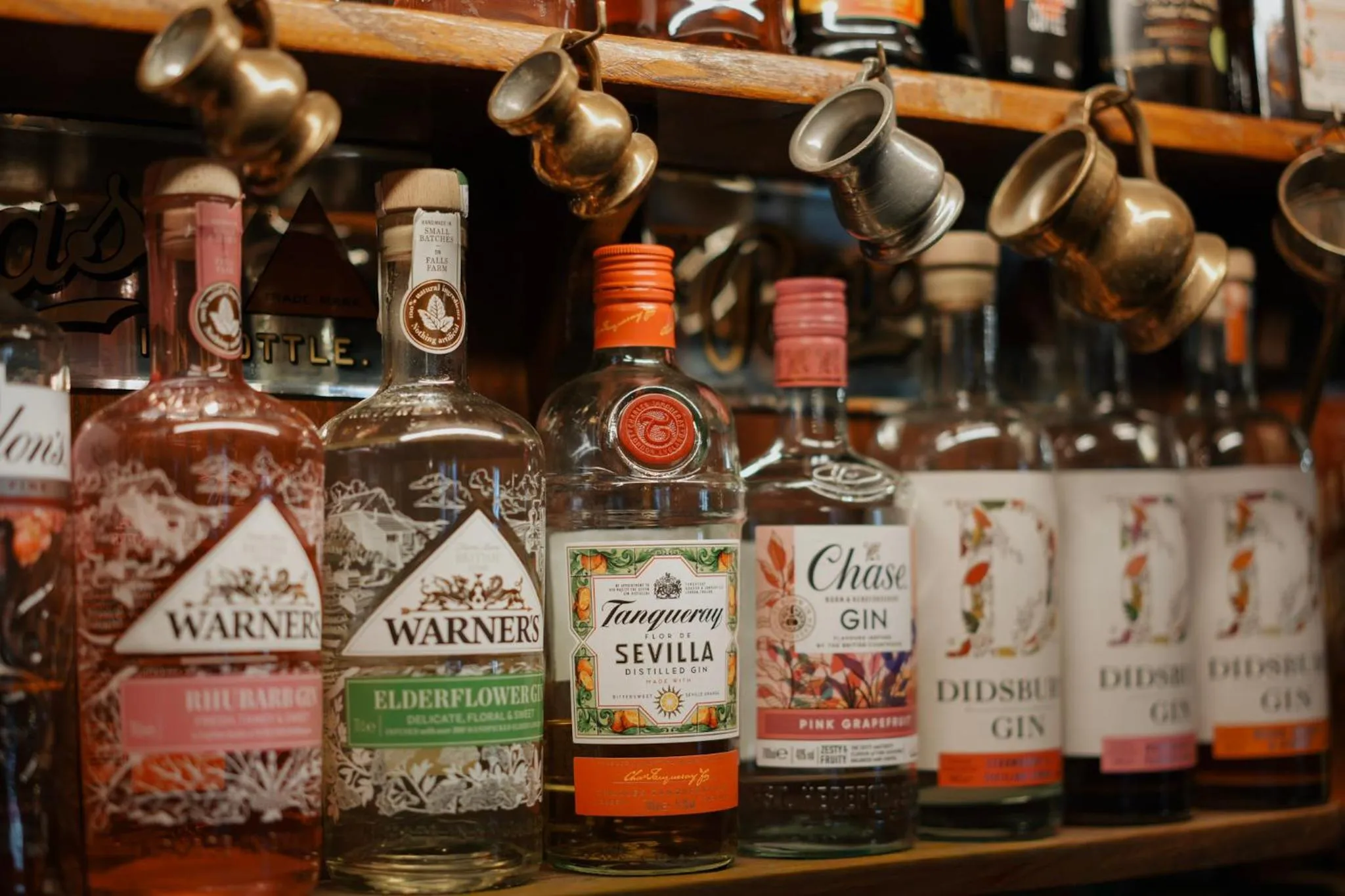 Food and drinks in The Falkland Arms