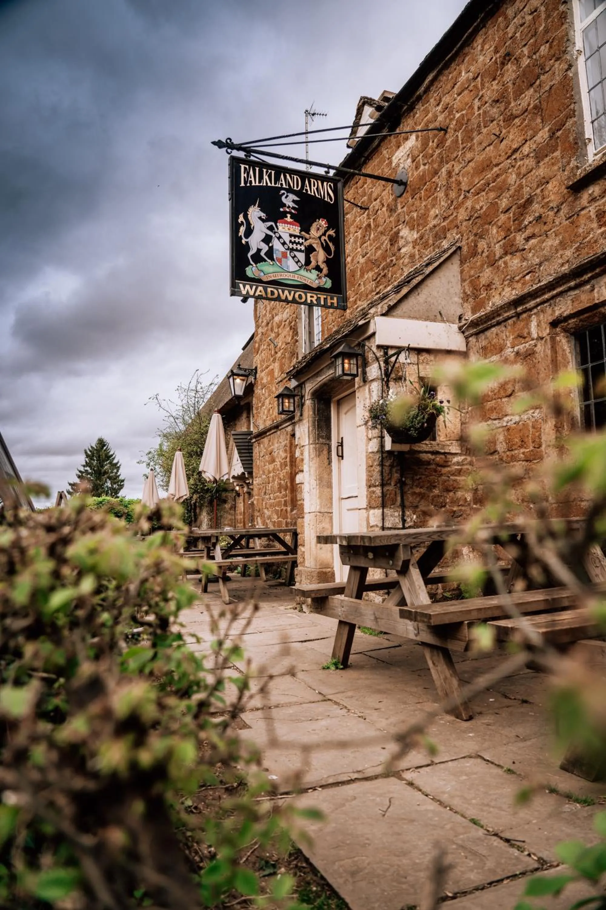 Property building in The Falkland Arms