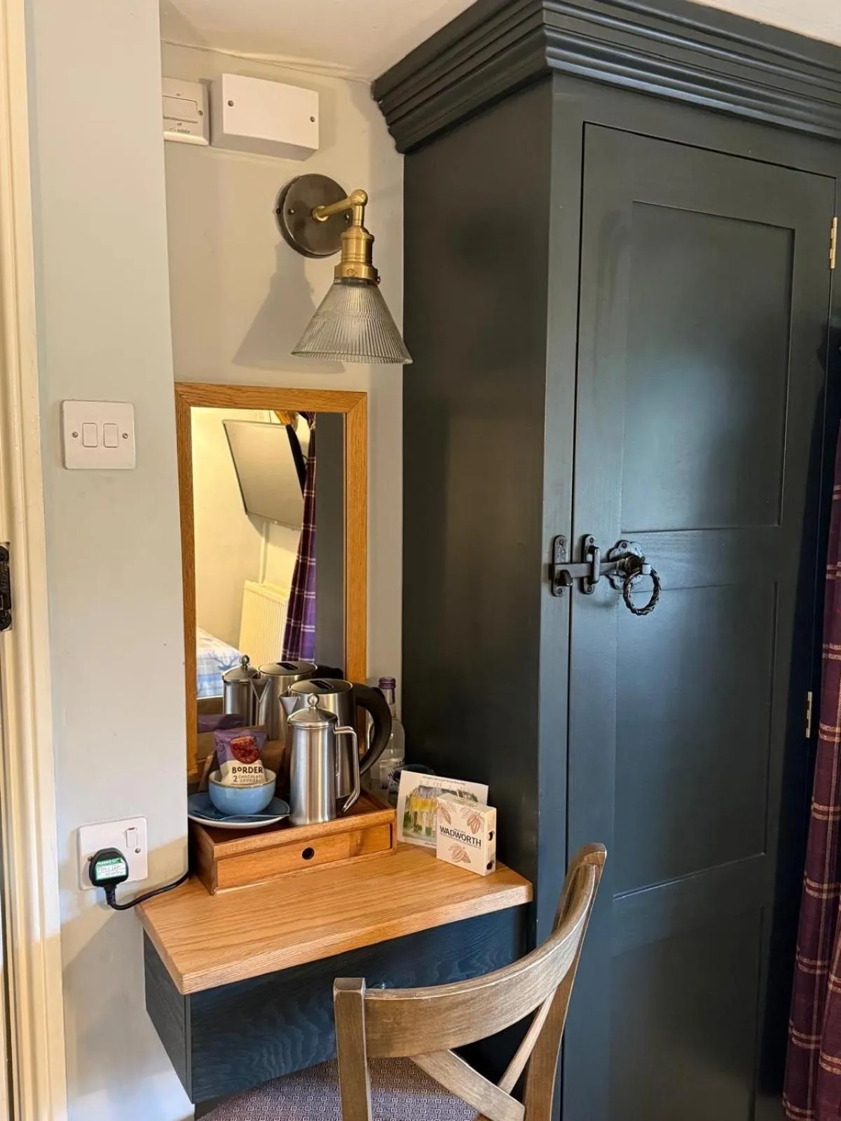 wardrobe in The Falkland Arms